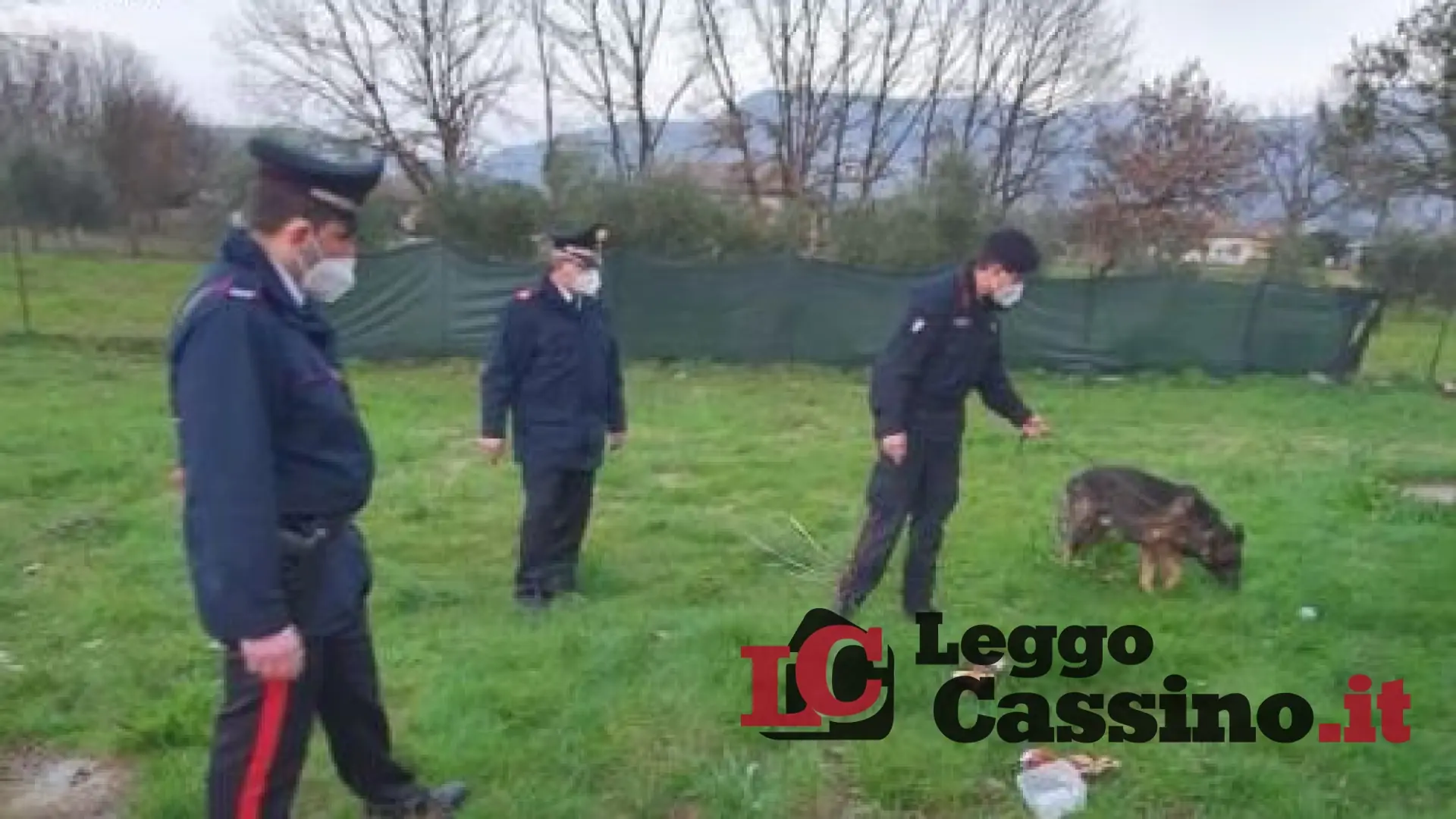 I carabinieri smantellano un "supermercato della droga"