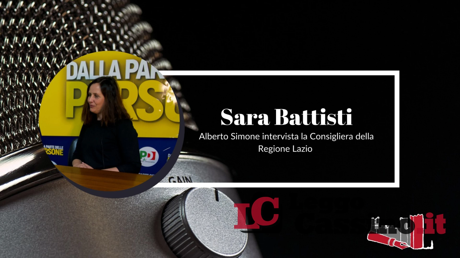 Da Mario Draghi a Enzo Salera: Sara Battisti a tutto campo