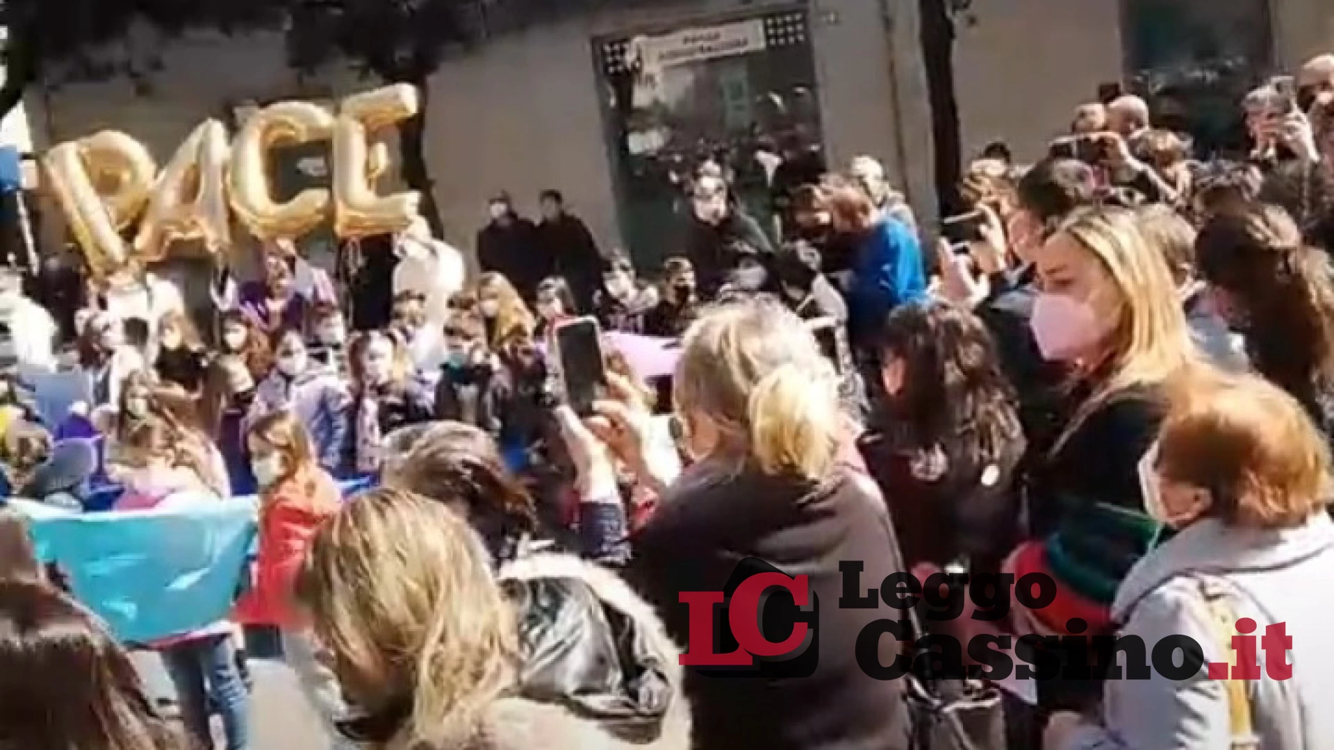 Cassino, i bambini del catechismo invocano la Pace