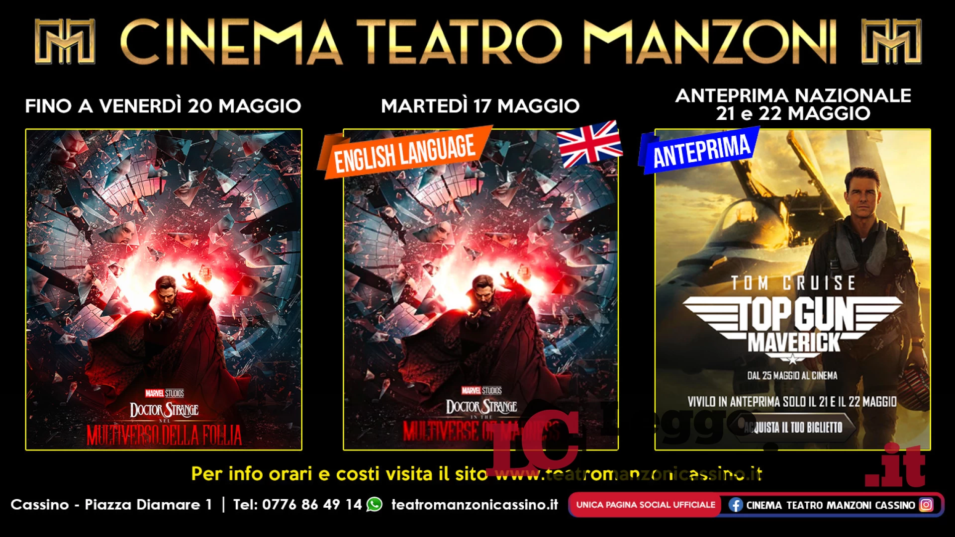 Al "Manzoni" arriva l'anteprima nazionale dell'attesissimo "Top Gun 2"