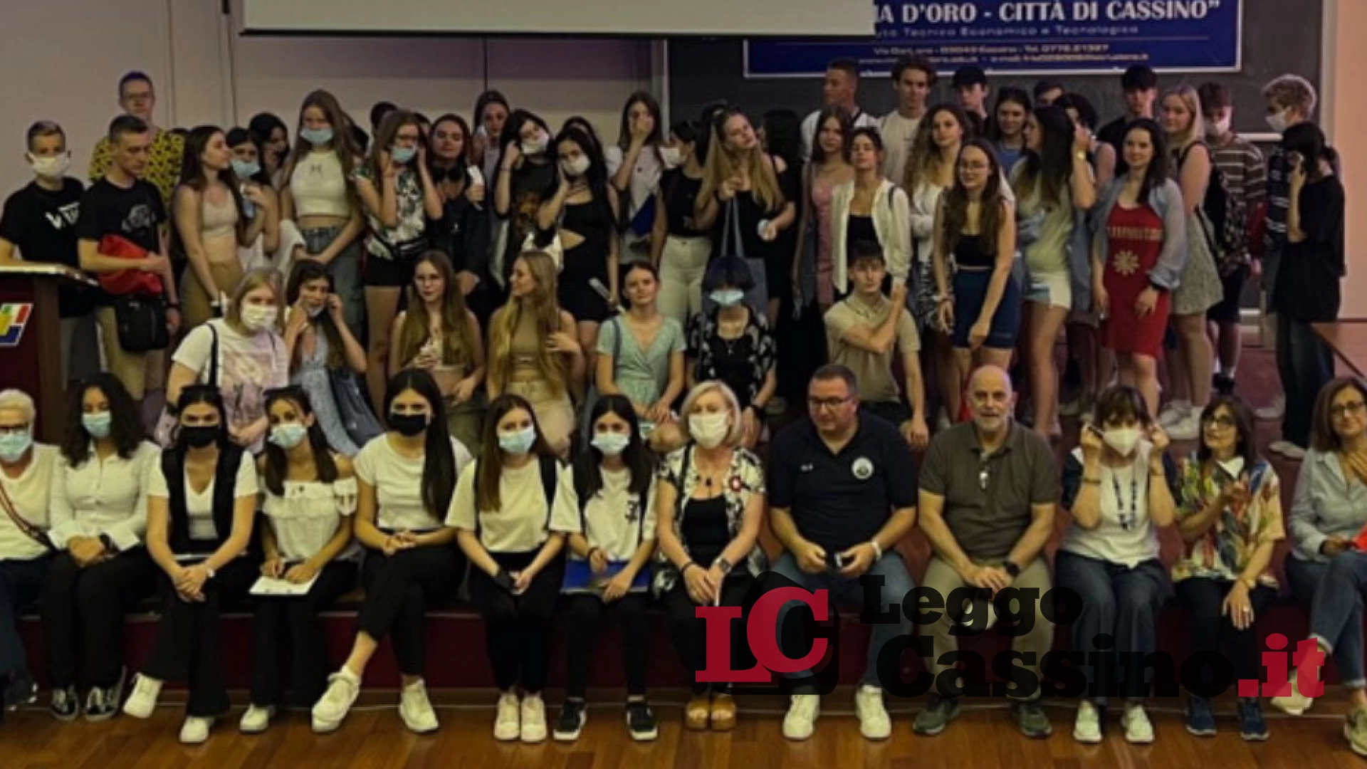 L'IIS Medaglia d'Oro di Cassino ha accolto gli studenti polacchi