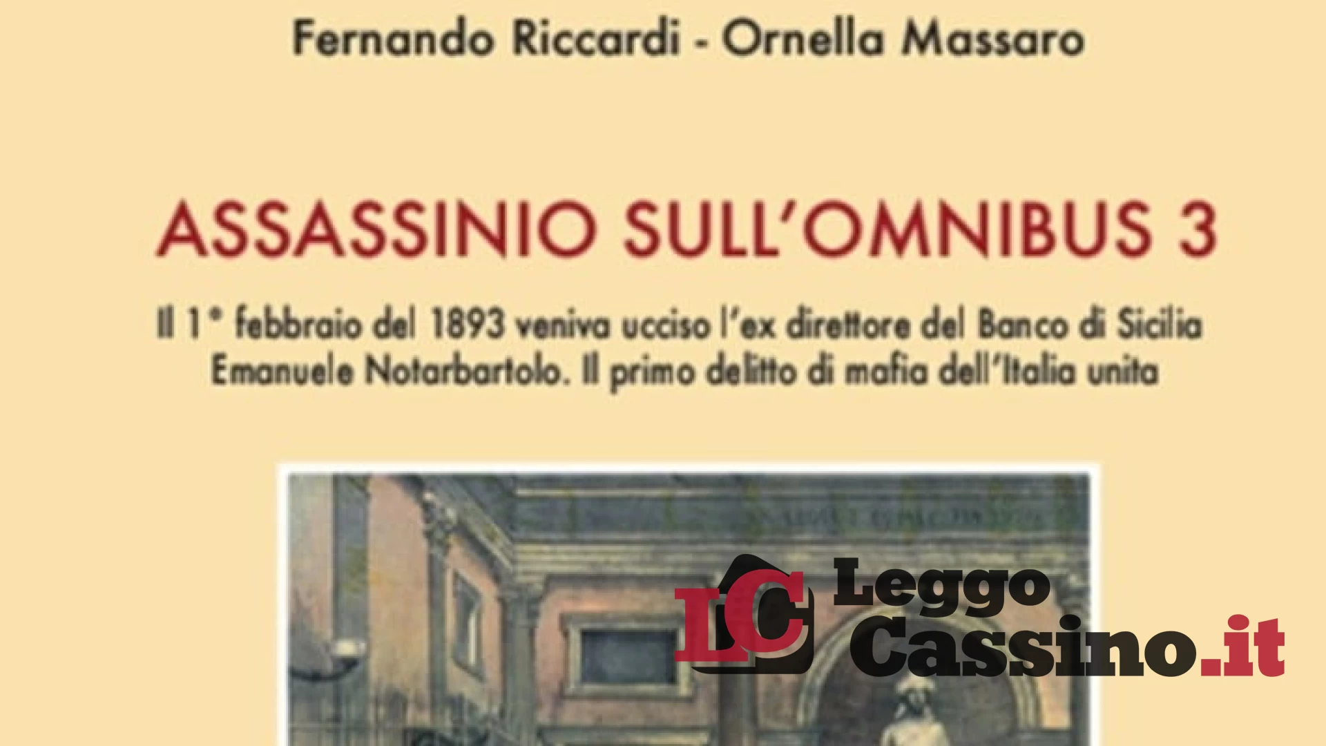“Assassinio sull’omnibus 3”: ecco il libro di Riccardi e Massaro