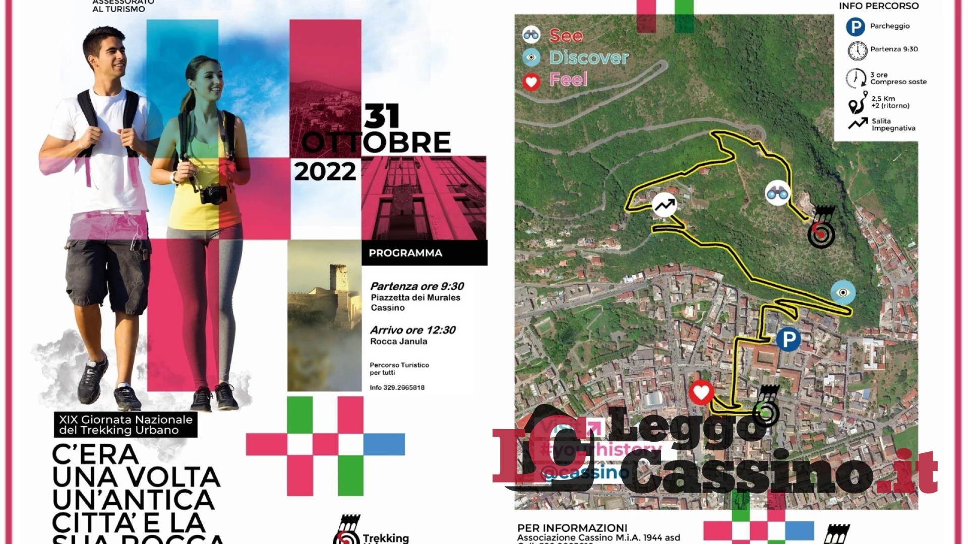 Tutto pronto per la XIX giornata del trekking urbano