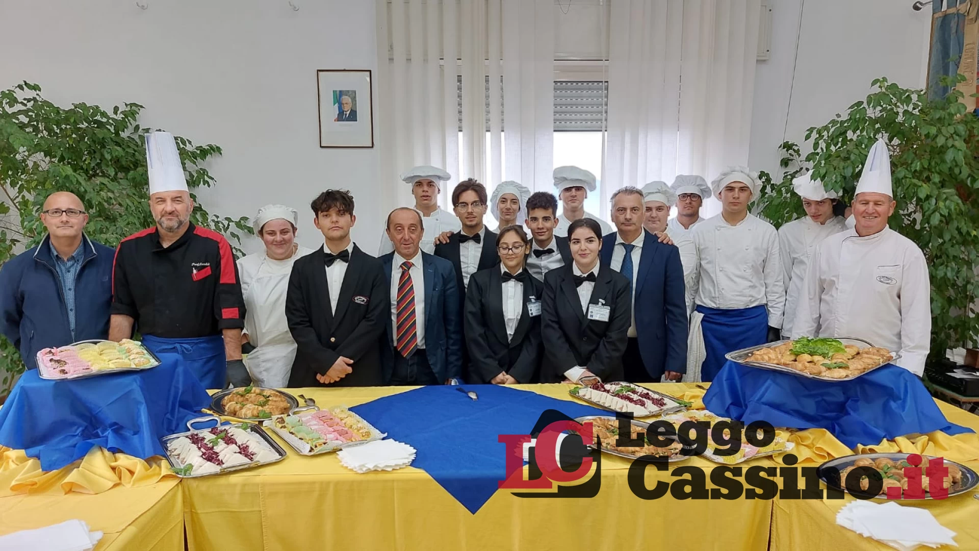 L'Istituto Alberghiero a Villa Santa Lucia per la Giornata delle Forze Armate