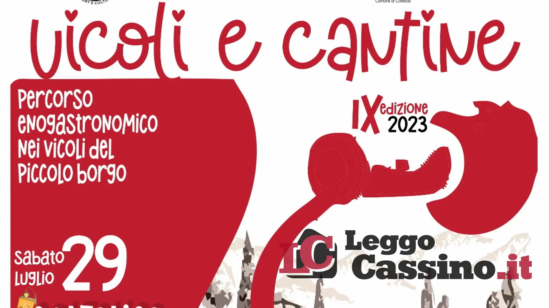 Colfelice, questa sera torna "vicoli e cantine" nel centro storico del piccolo borgo