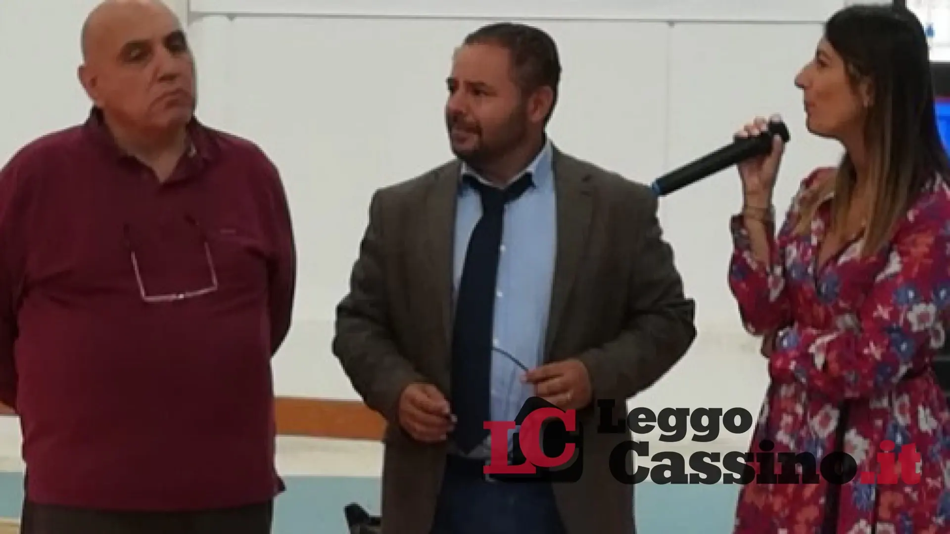 Il professore Luigi Verolino in cattedra presso l’Istituto Comprensivo di Sant’Elia Fiumerapido