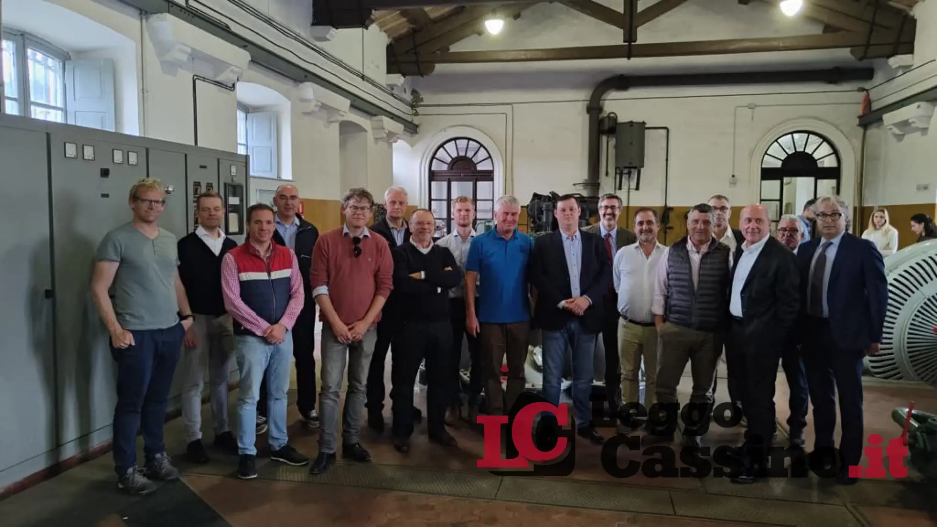 Una delegazione internazionale dell’EUWMA in visita nelle sedi del Consorzio di Bonifica della Capitale