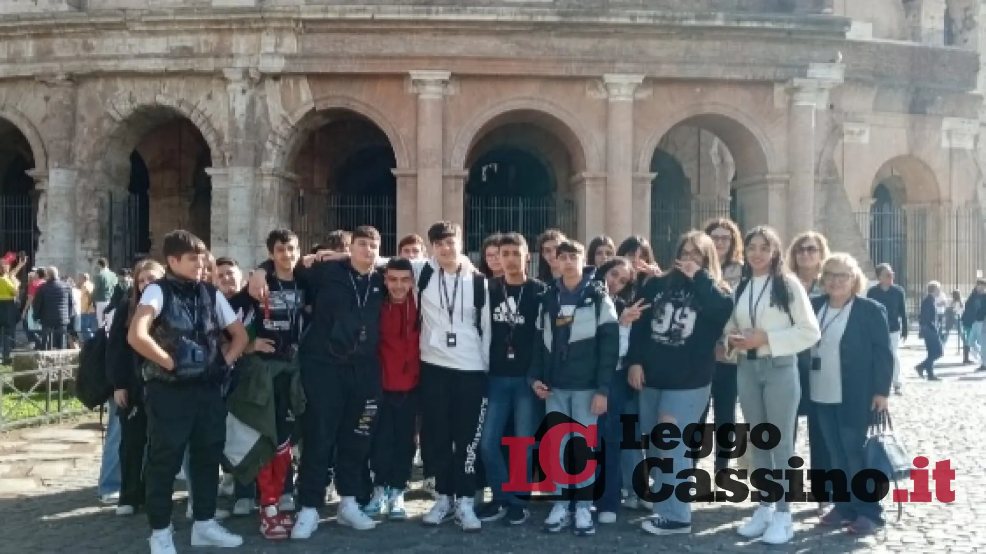 Gli studenti dell'IIS "Medaglia d'Oro" di Cassino a Roma