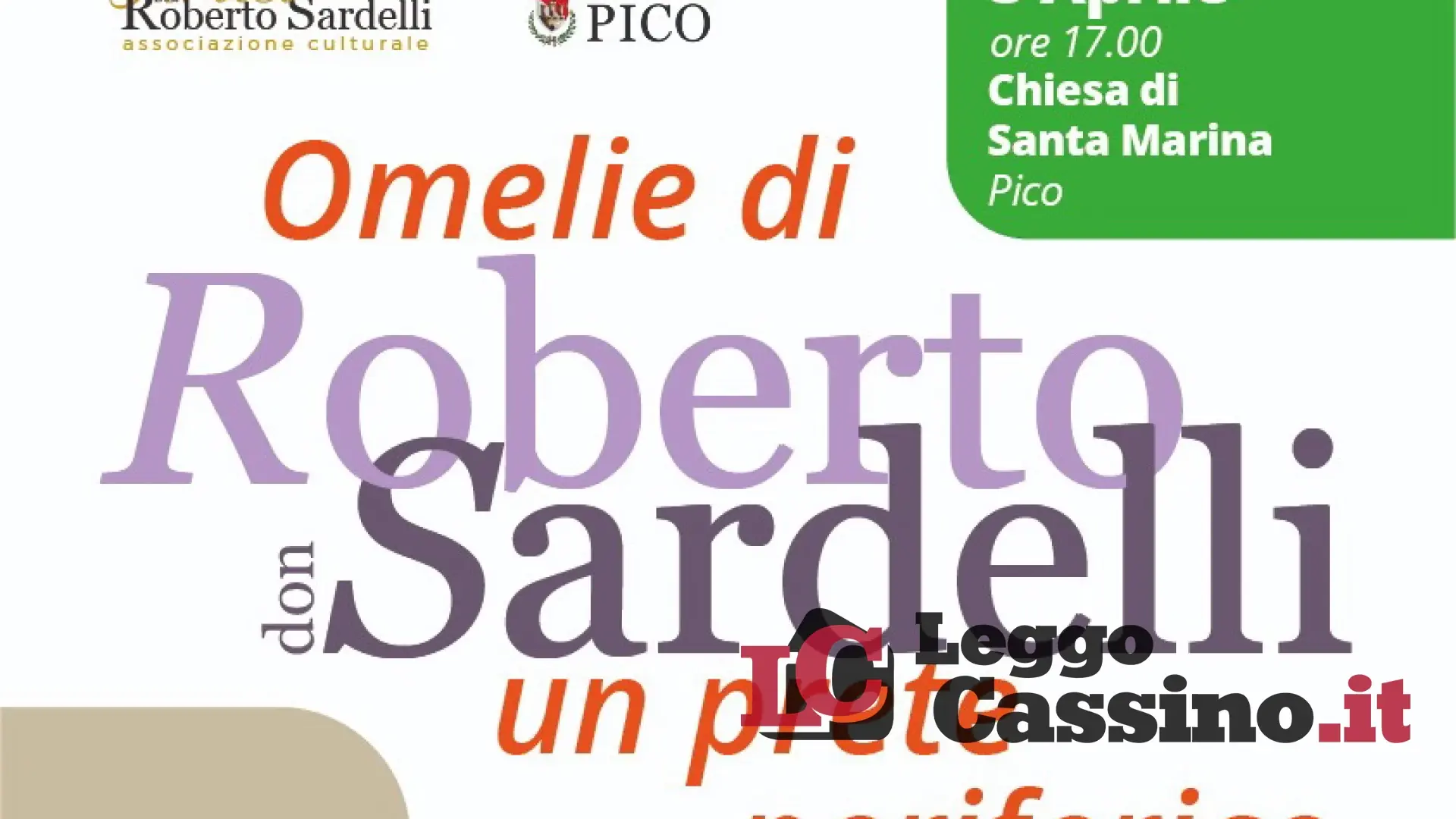 Omelie di un prete periferico, a Pico il ricordo di don Roberto Sardelli