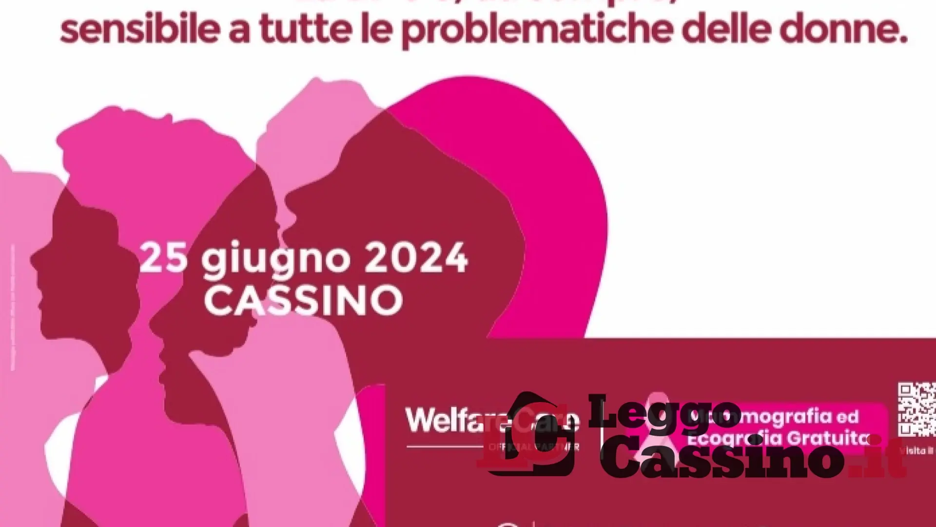 Mammografia ed Ecografia gratuita a Cassino