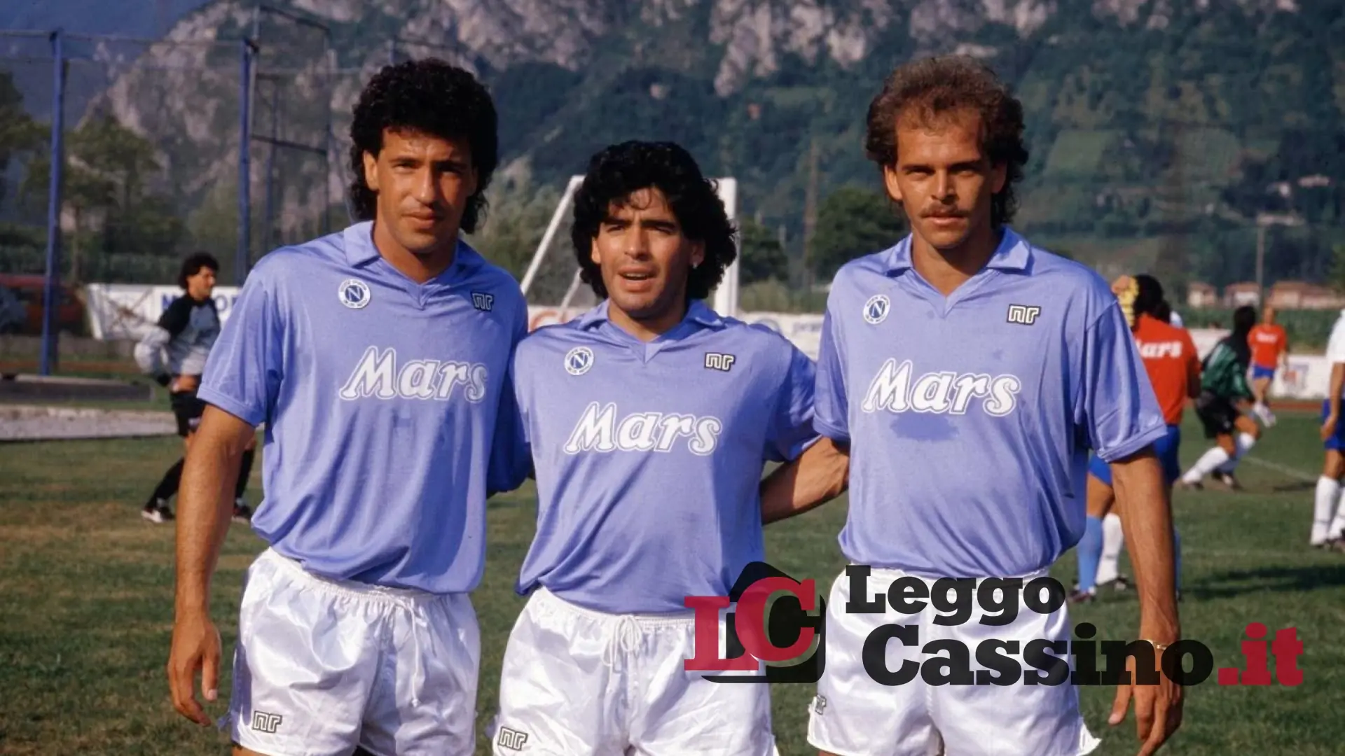 Un allenamento con il campione Alemao per i giovani del Cassino calcio