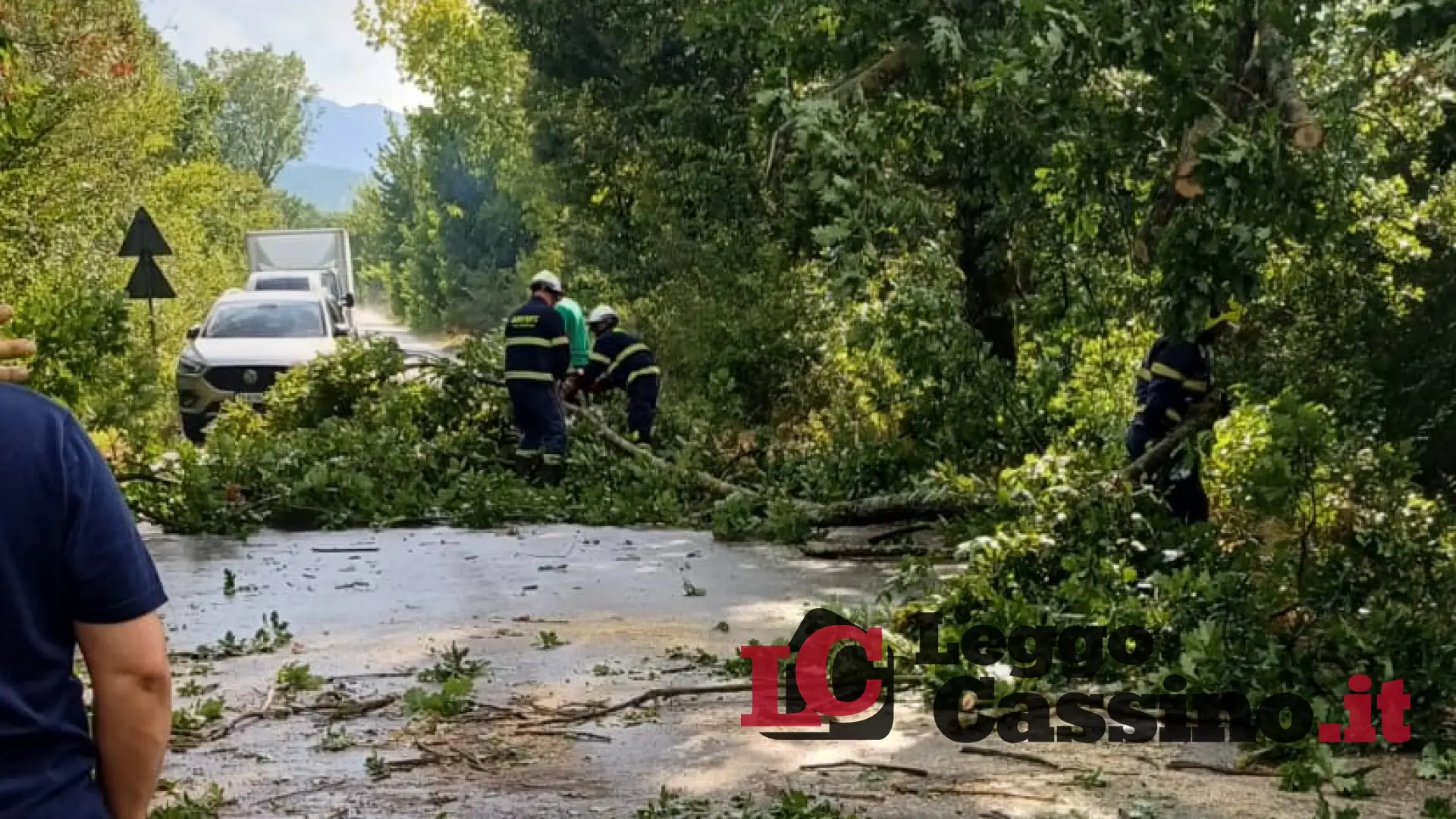 Cassinate colpito dal nubifragio: disagi a Cervaro e nella Valle dei Santi