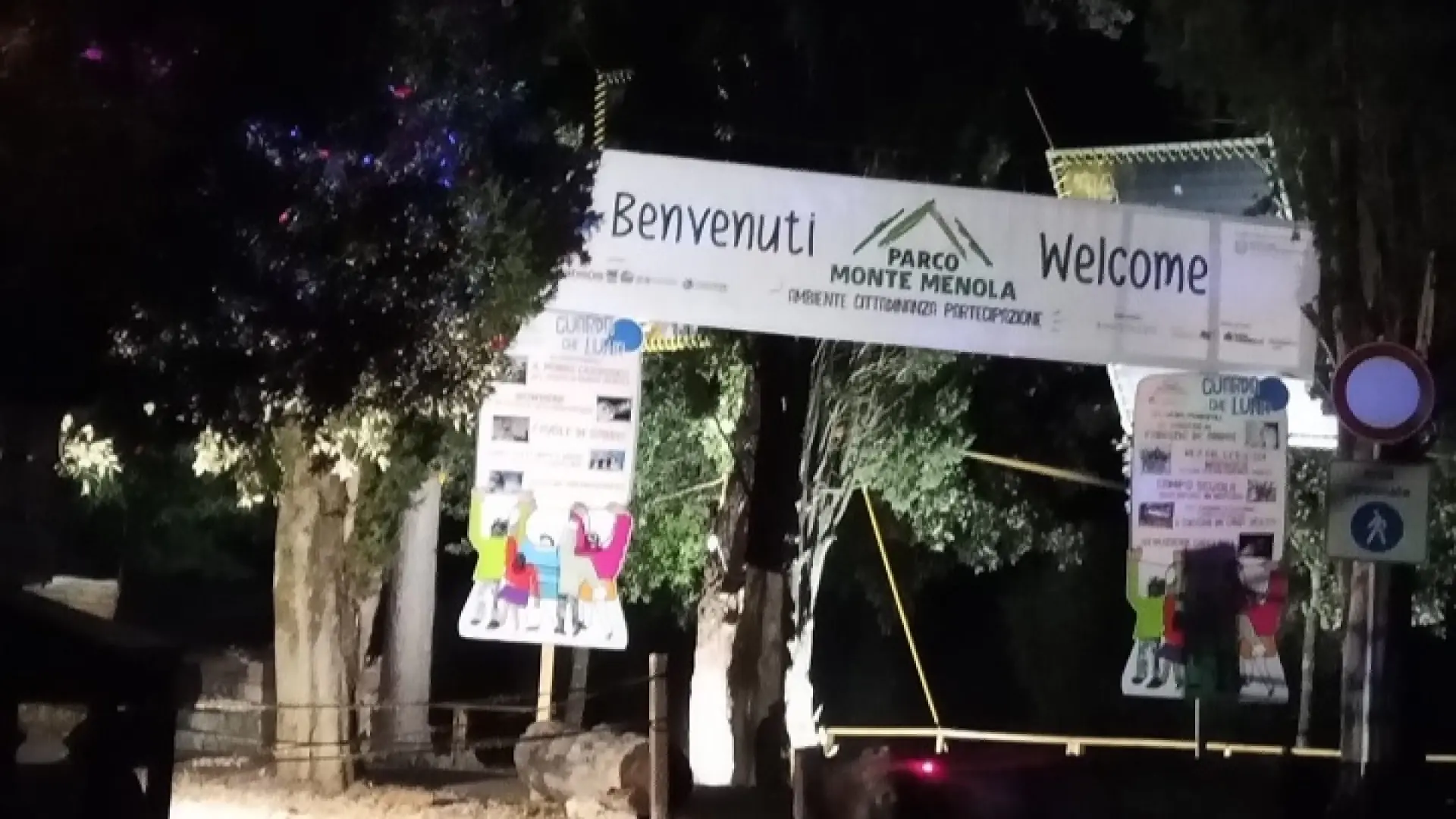 Nel parco di Monte Menola un fine settimana spaziale