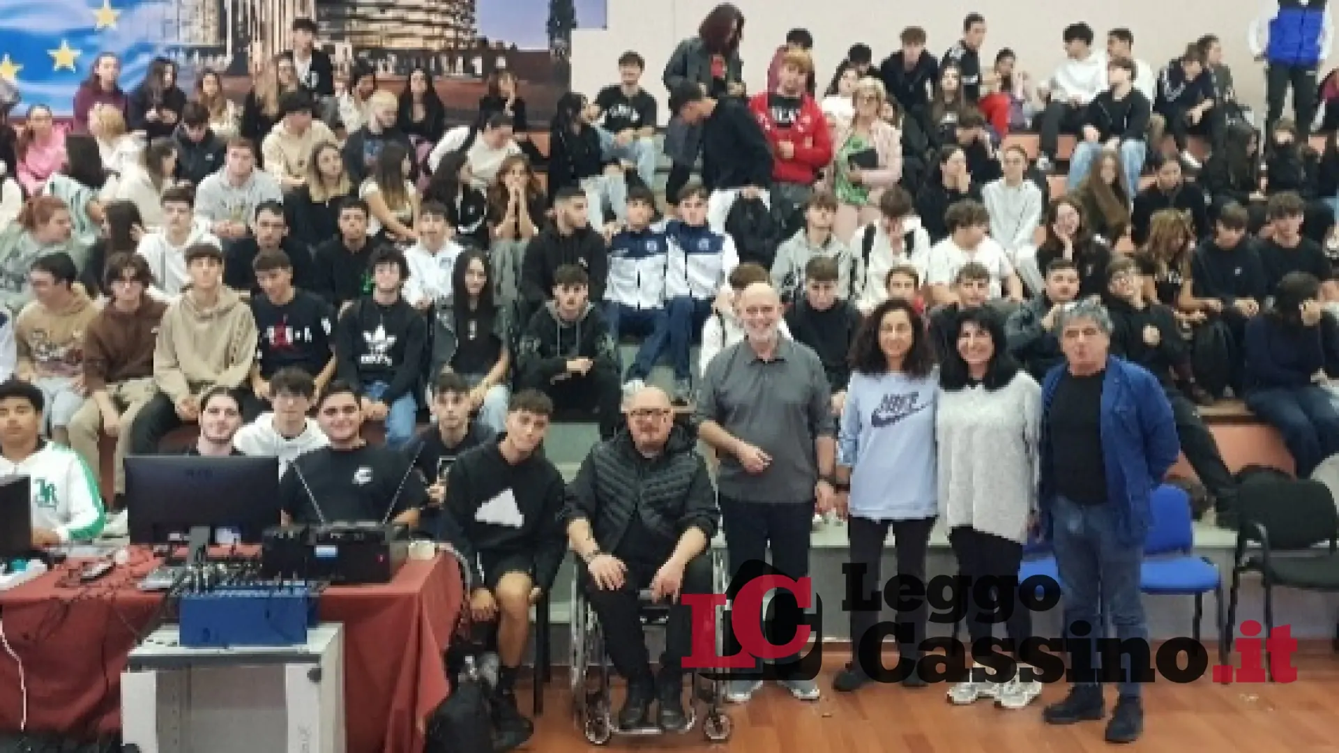 Incontro tra gli studenti dell’IIS Medaglia D’Oro e l’atleta paralimpico