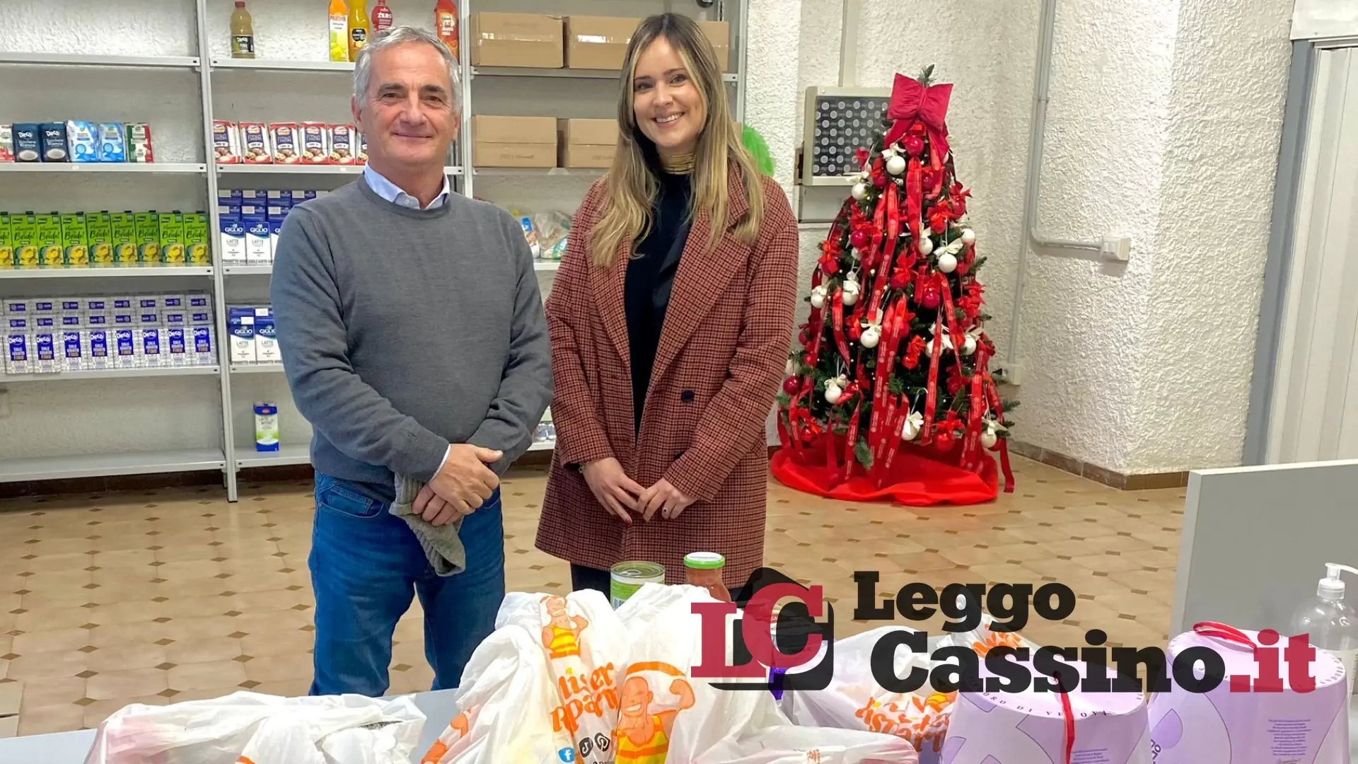 Consegnato il ricavato della Raccolta Alimentare organizzato da Gioventù Nazionale Cassino