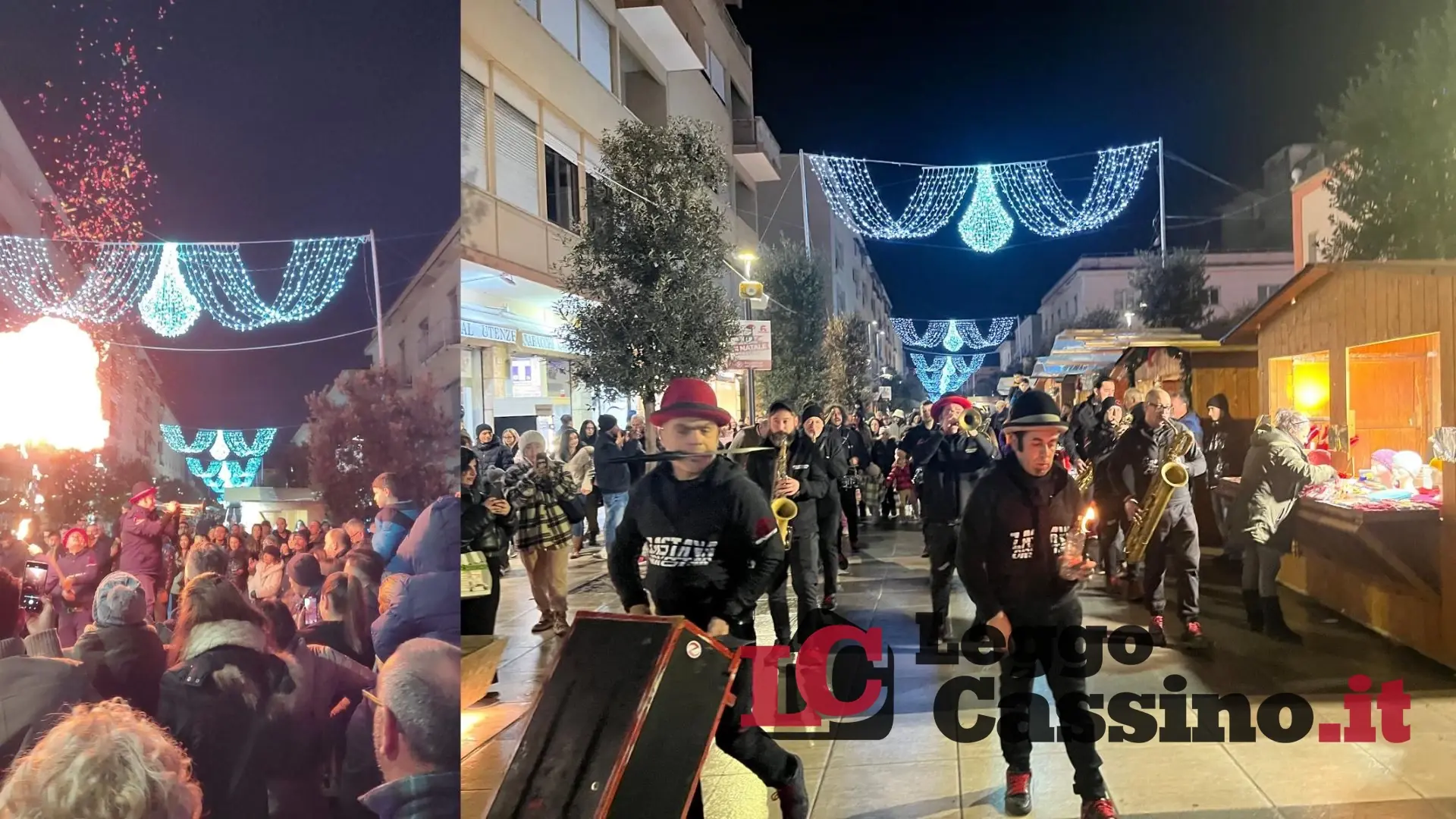 Cassino brilla di magia: un Natale da record per i mercatini