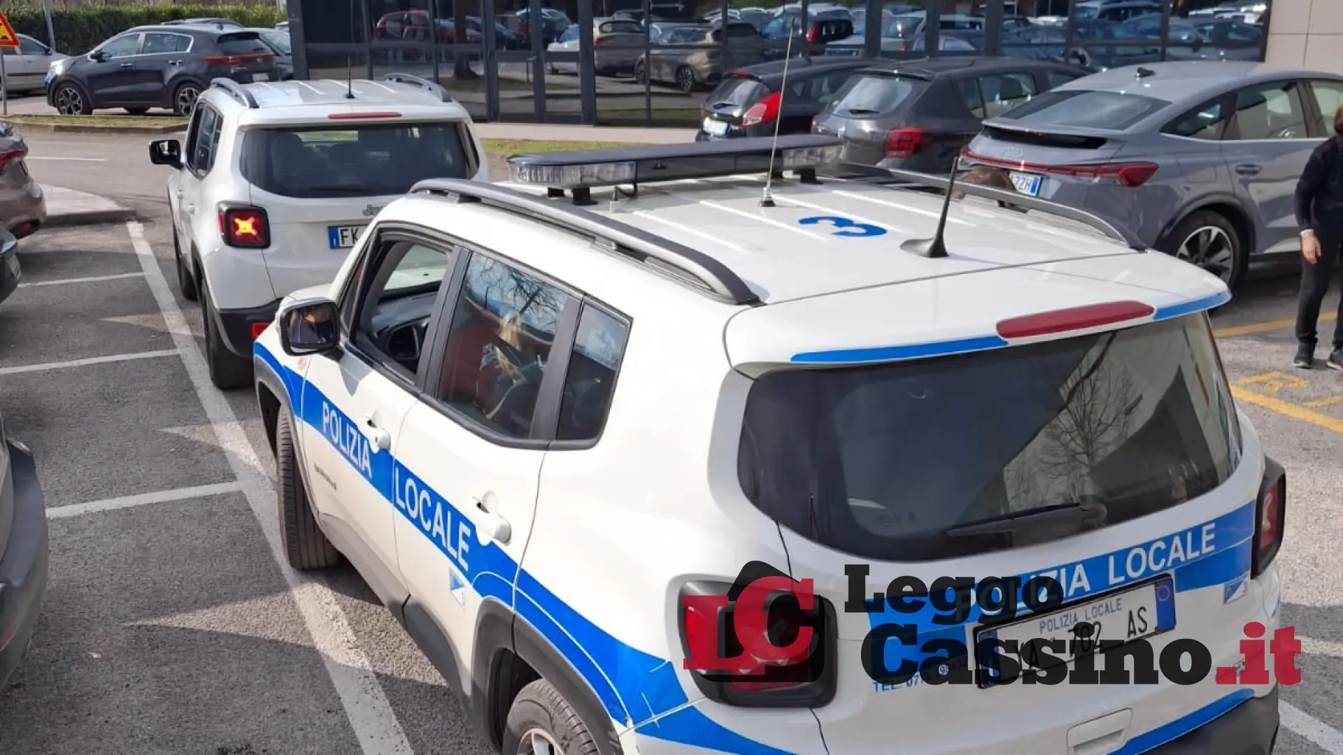 Sosta selvaggia al Campus Folcara: ondata di multe da parte dei vigili