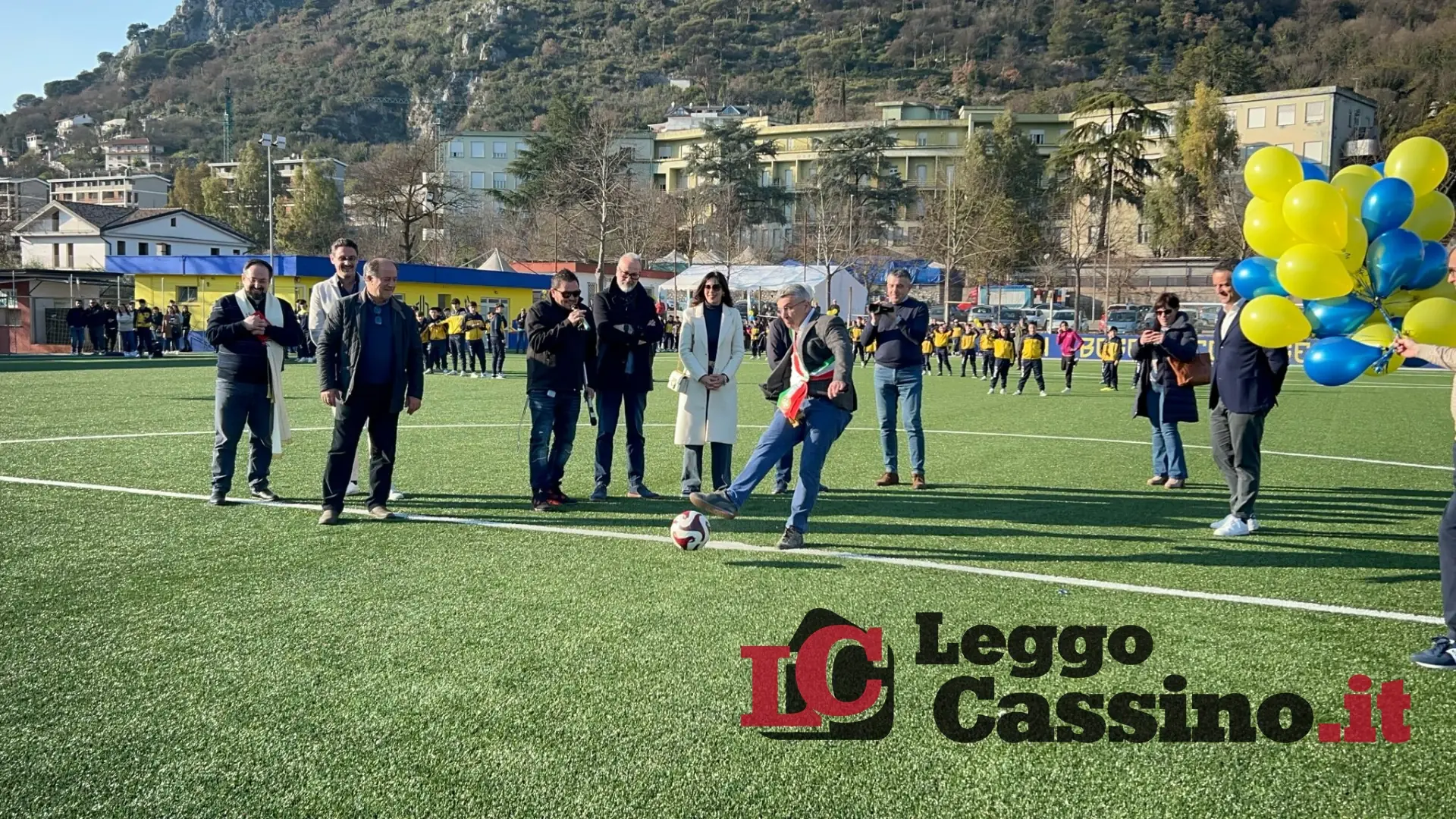 Cassino esulta: Salera "manda in porta" il nuovo campo del Colosseo