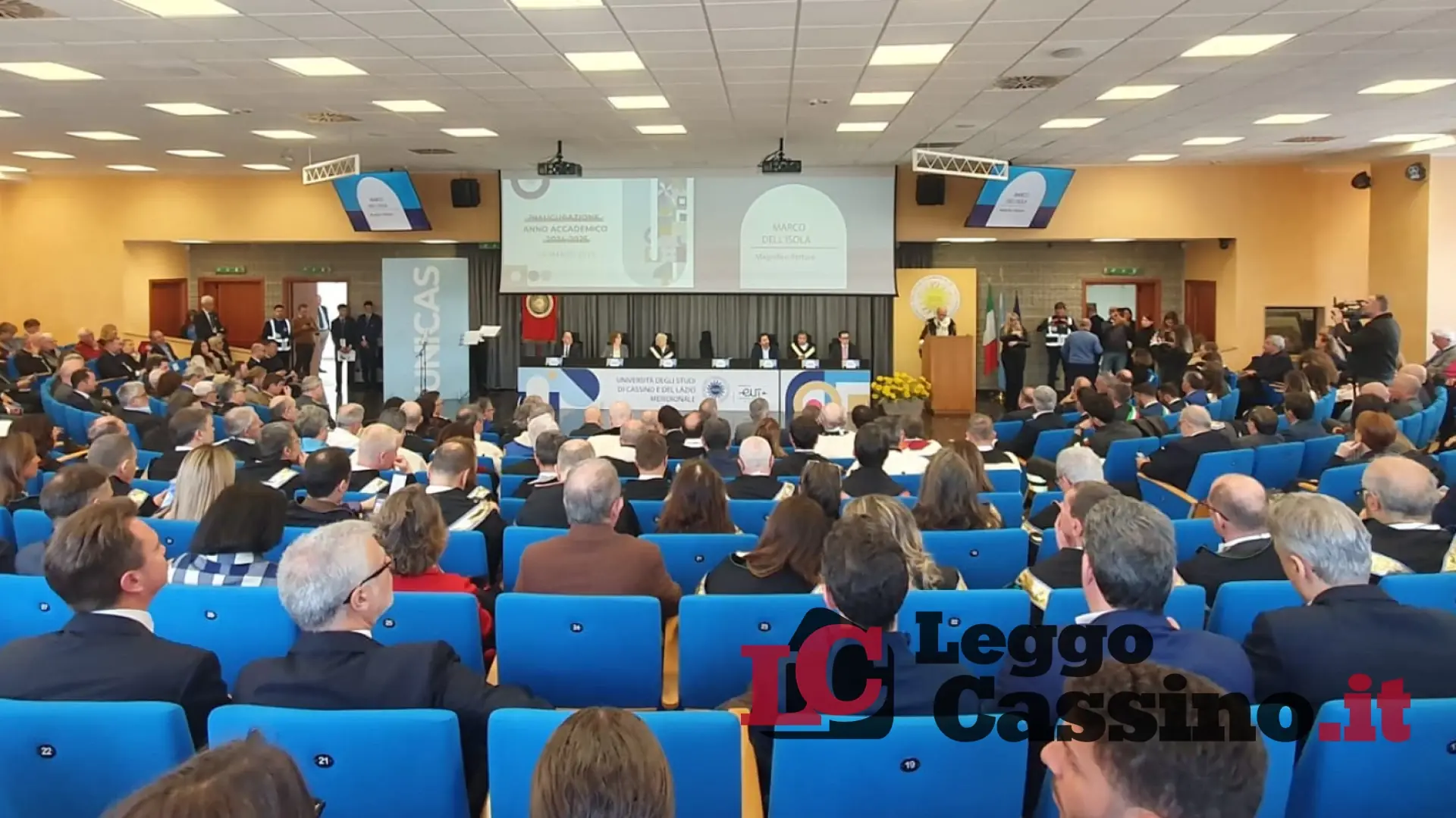 Unicas, il caso Tfa tiene banco all'inaugurazione dell'anno accademico