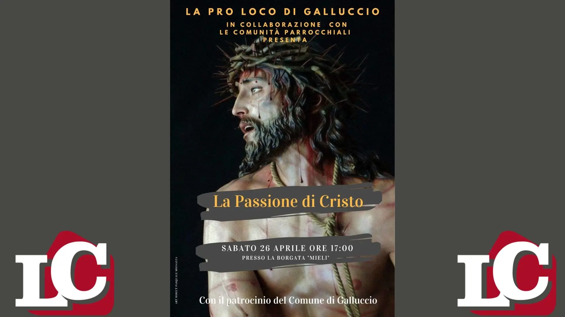 Galluccio rivive la "Passione di Cristo": sacra rappresentazione nella suggestiva borgata Mieli