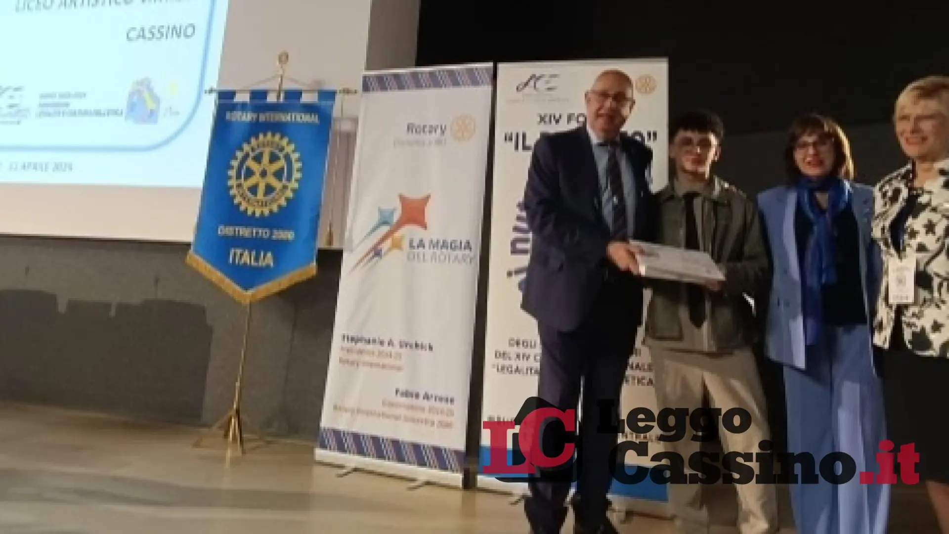 Il Liceo Artistico di Cassino premiato al concorso “Legalità e Cultura dell’Etica”