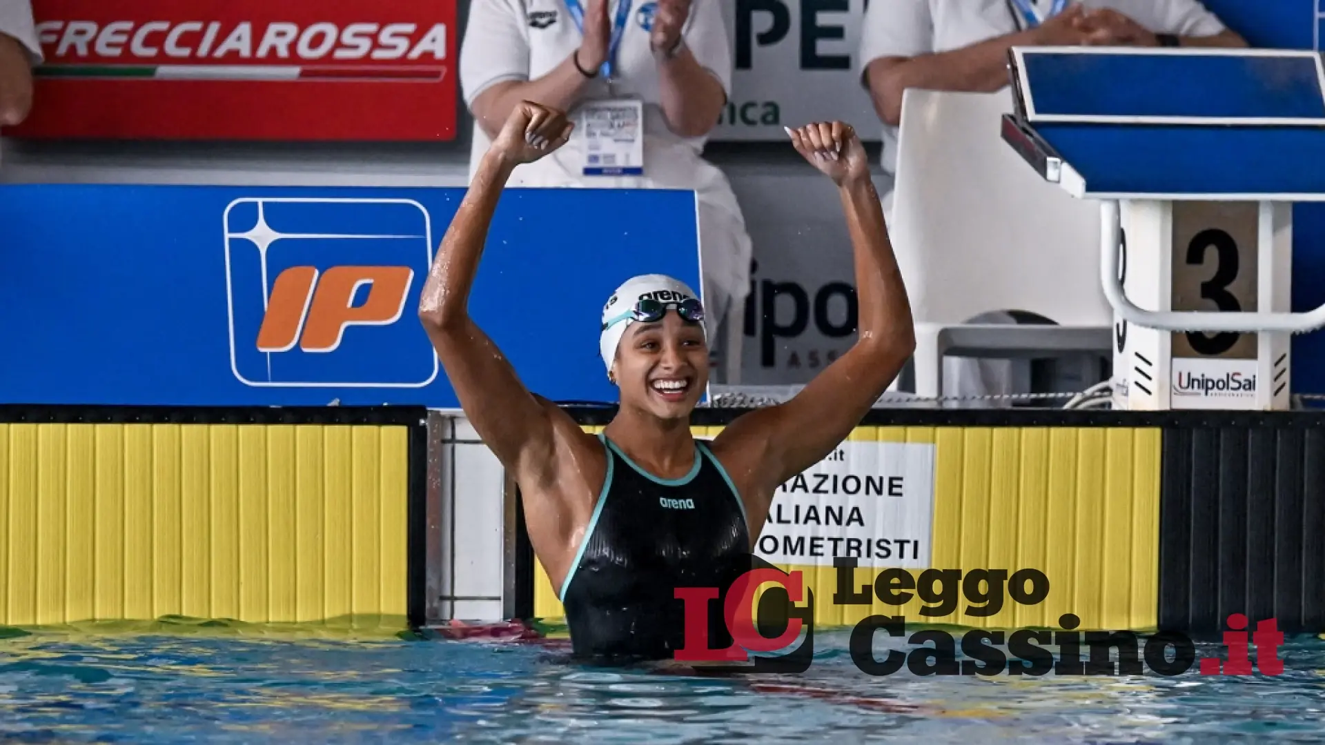 Sara Curtis da record: Cervaro in festa per la "sua" campionessa