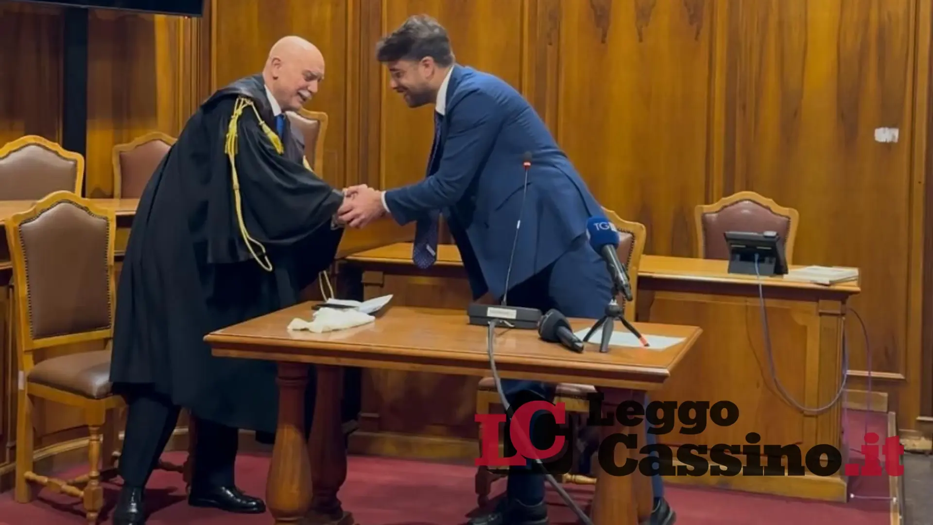 Cassino ha il suo nuovo Procuratore Capo: si è insediato Carlo Fucci