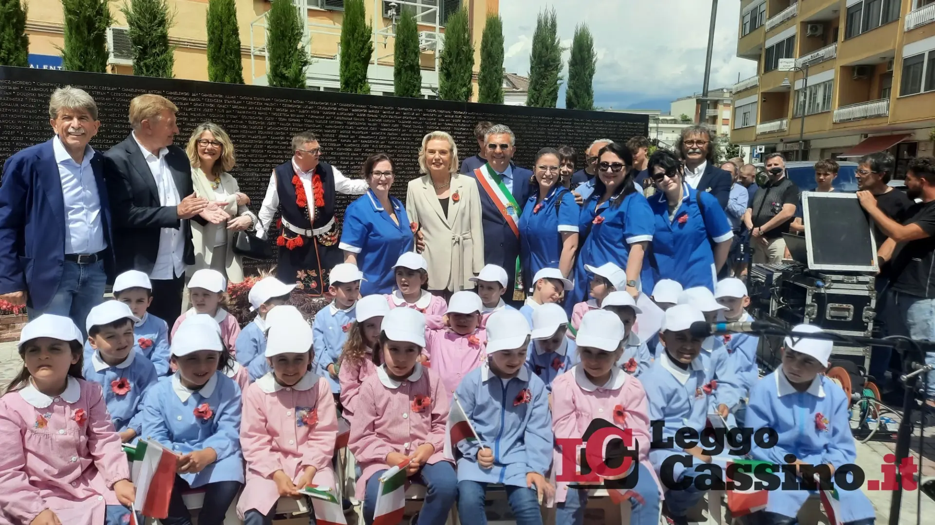 Cassino onora gli eroi polacchi: inaugurato il memoriale completato