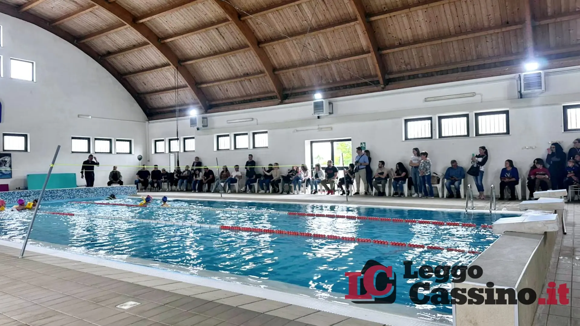 Roccasecca, un successo il corso di nuoto per i bambini della scuola primaria