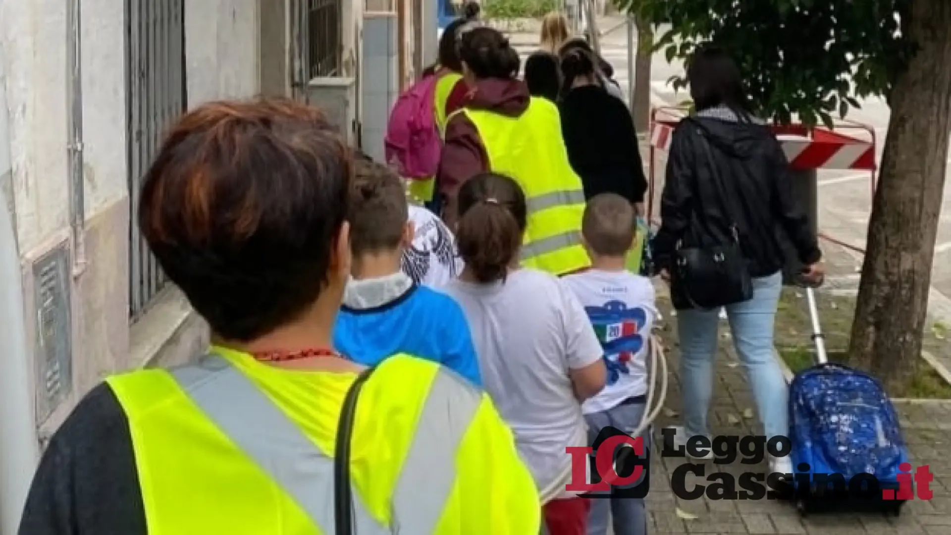 Il Pedibus a San Giorgio a Liri