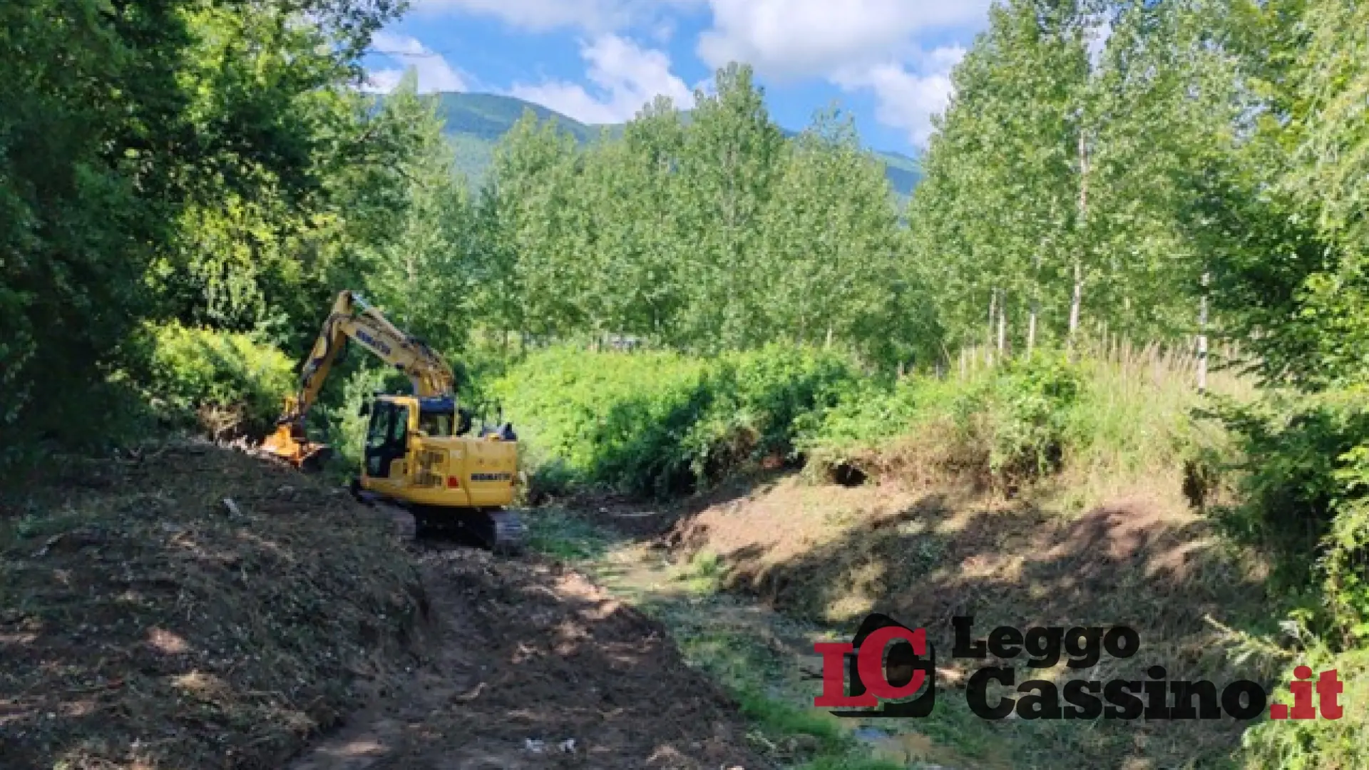 Sant’Andrea del Garigliano, al via i lavori in località Rio Martinello