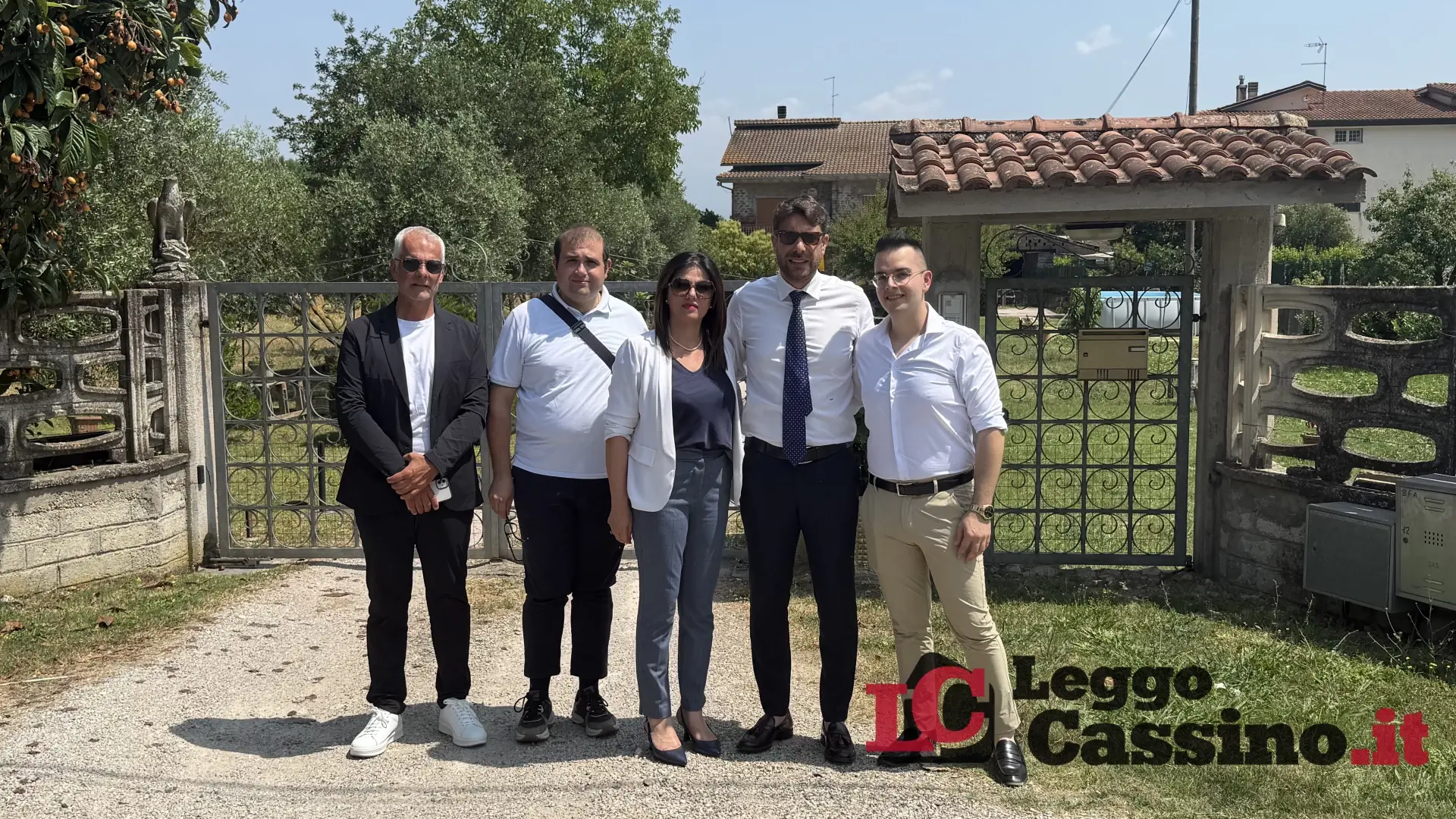 Sant'Apollinare, sopralluogo del presidente della provinciale sulla SP 89