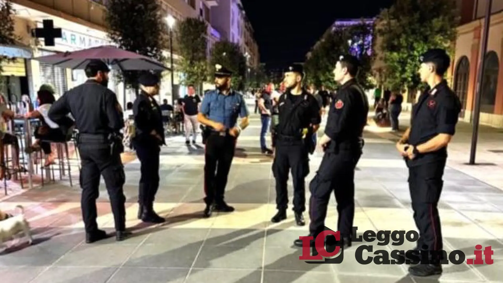 Cassino blindata: operazione "Alto Impatto" contro spaccio e illegalità