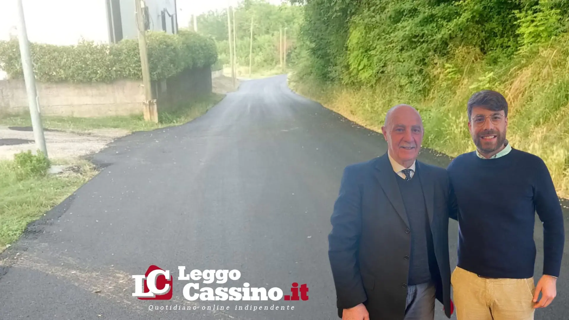 "Via Filaro rinasce solo grazie alla Provincia, il Comune di Cassino non ha fatto nulla"