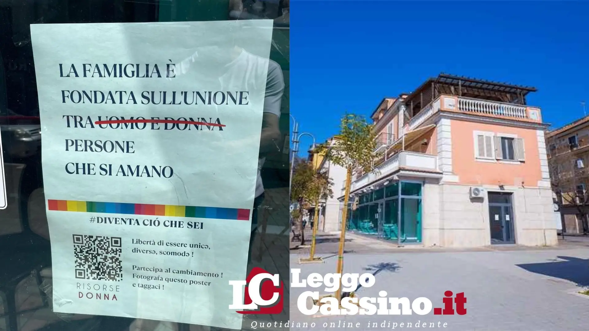Quella locandina al Palazzo della Cultura di Cassino e il paradosso dell'inclusione