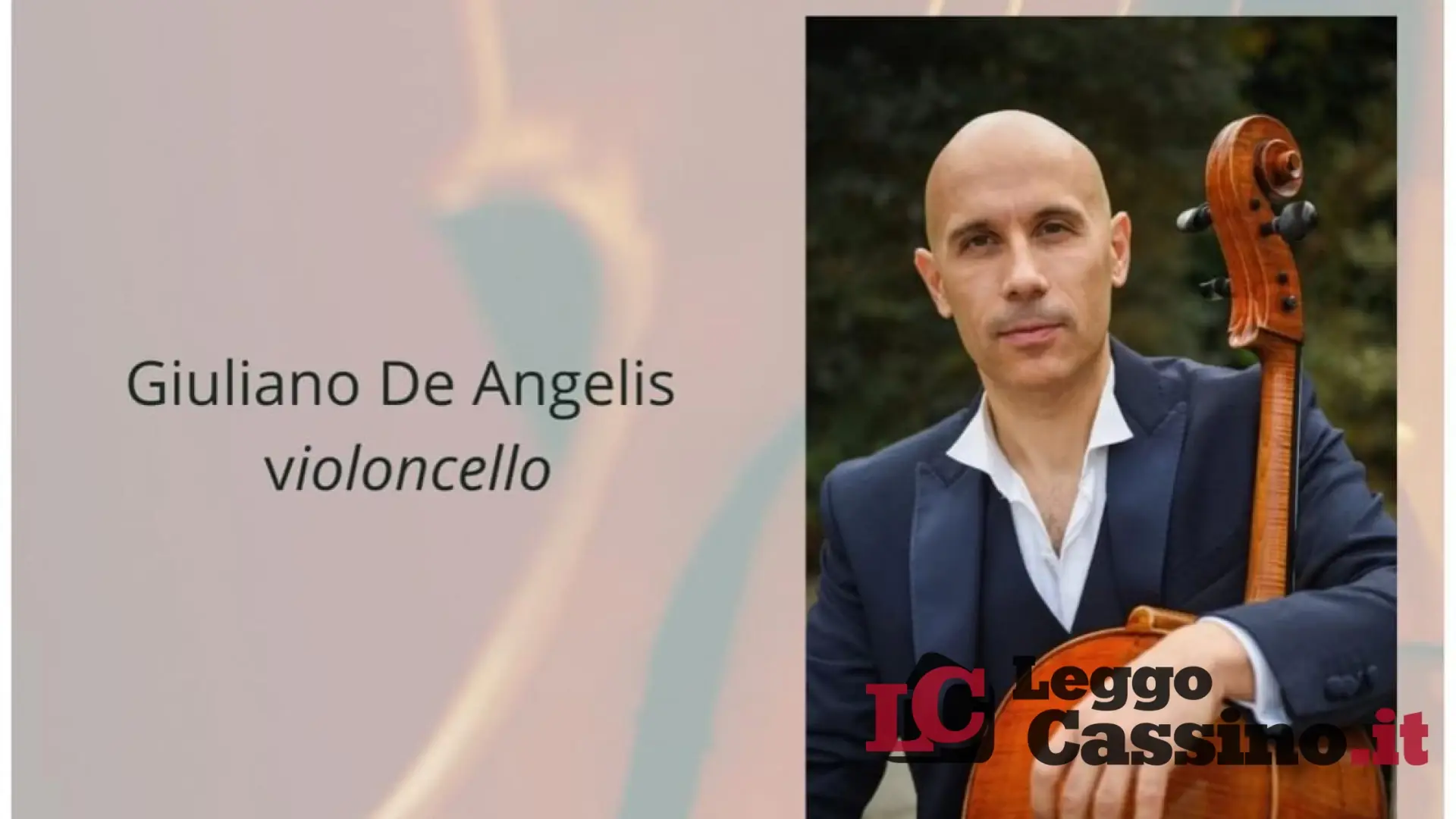 Atina, tutto pronto per il concerto del M° Giuliano De Angelis