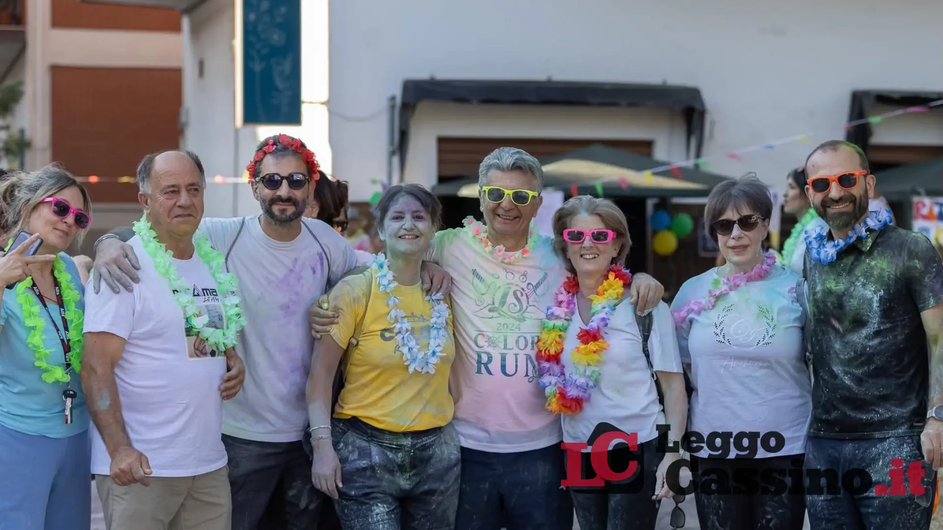 Cassino, un successo la prima edizione della “Color run”