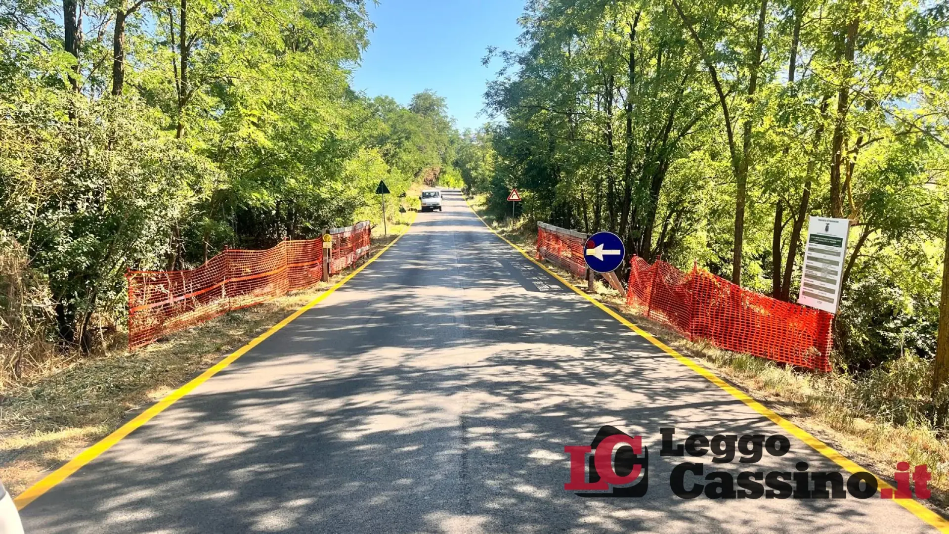 Paliano, al via i lavori di consolidamento sul ponte della "Palaniese"