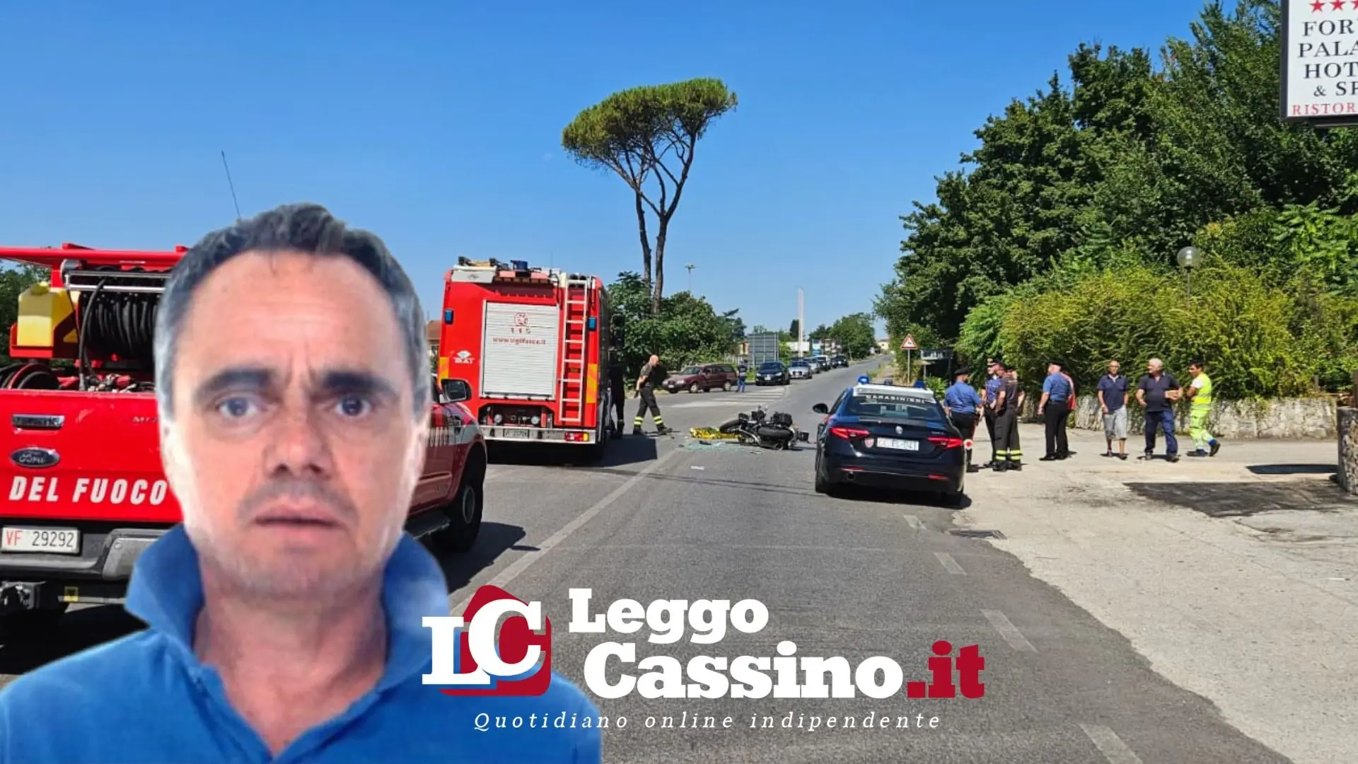 Incidente mortale a Cassino: la vittima è Pasquale Gaglione