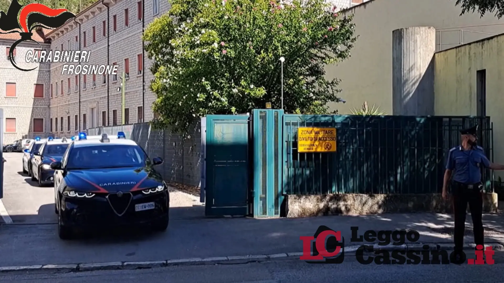 Cassino, attentato in via Del Carmine: ora scattano gli arresti