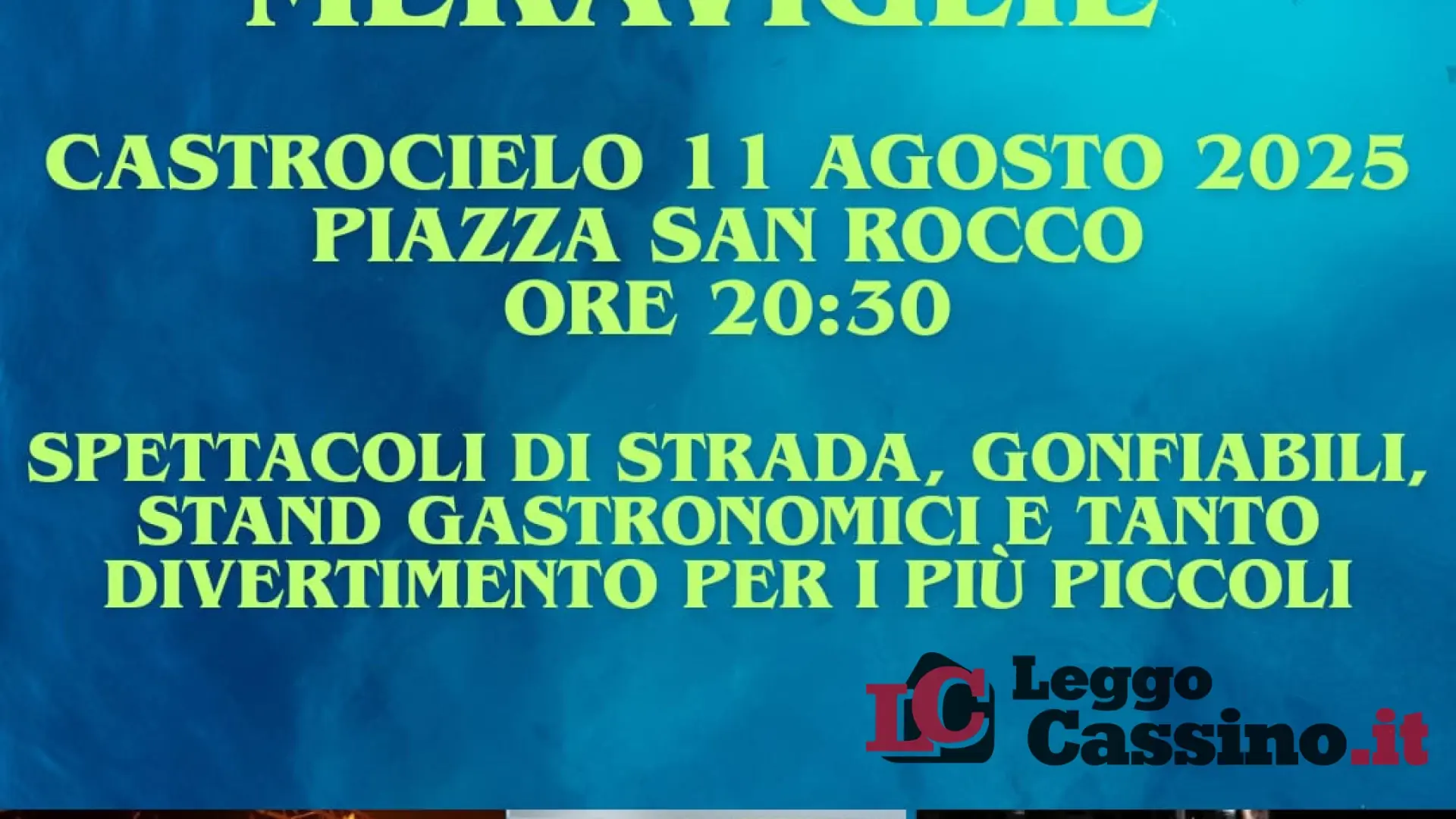 Castrocielo, tutto pronto per "Il Baule delle Meraviglie"