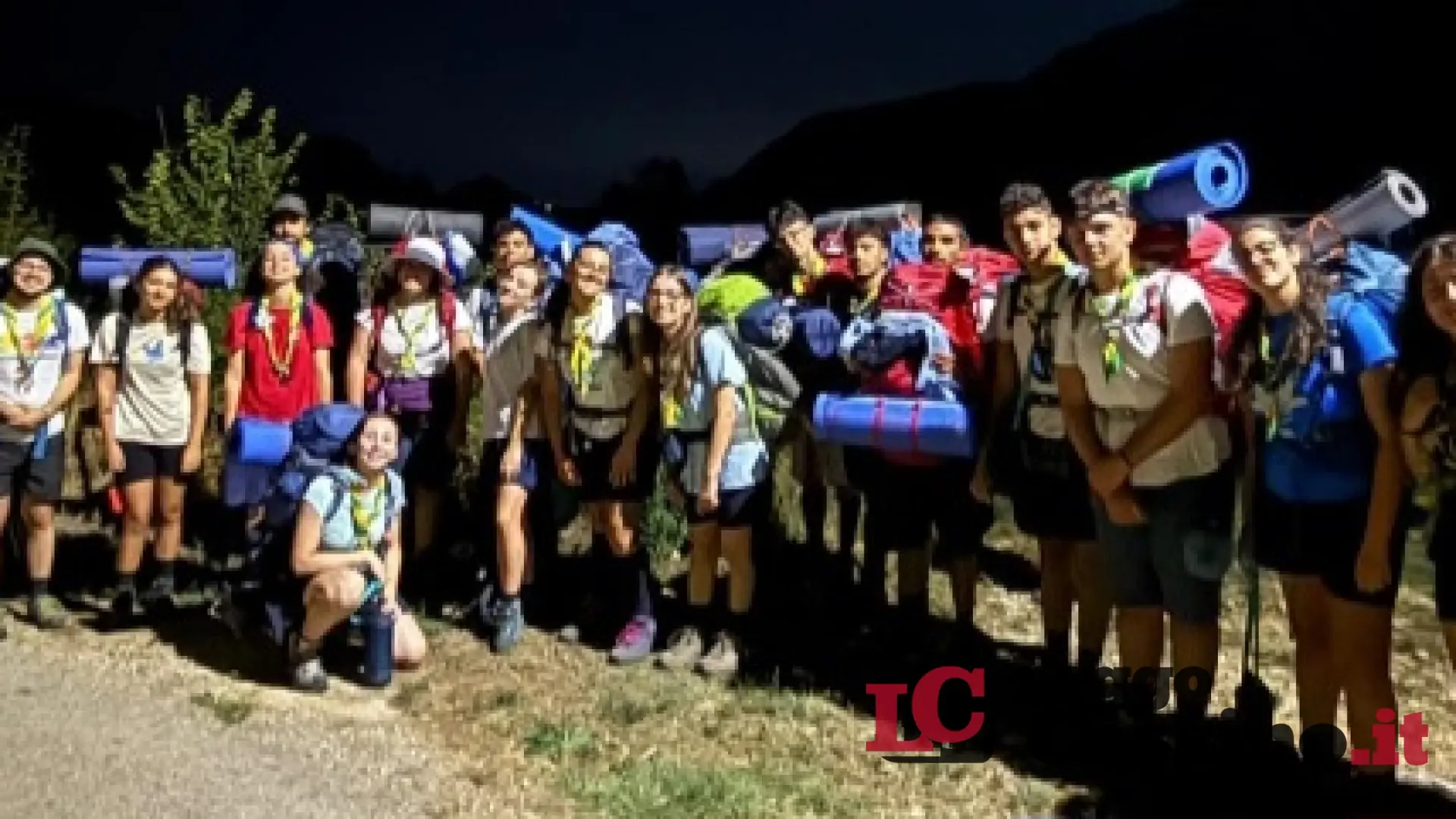Gli scout in visita a Cassino alle zone della battaglia