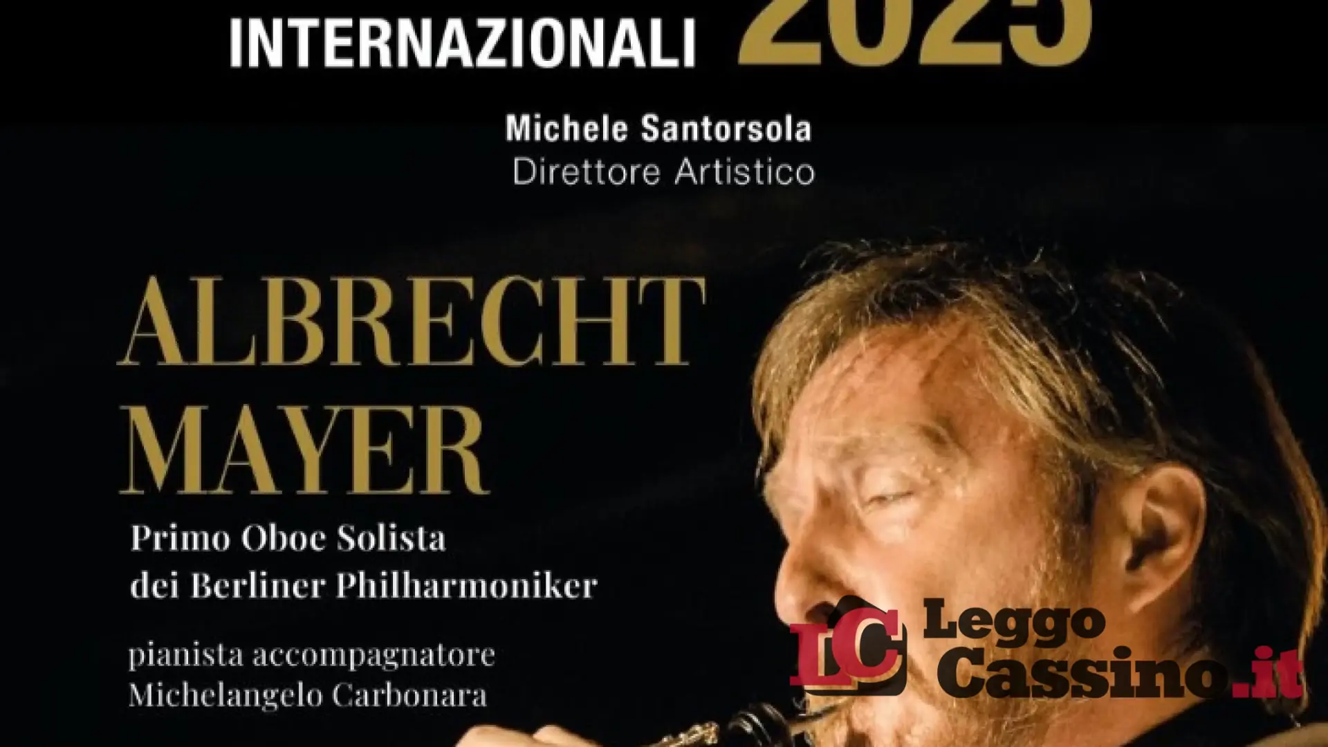 Albrecht Mayer a Atina: un grande evento per le Masterclass Internazionali di musica
