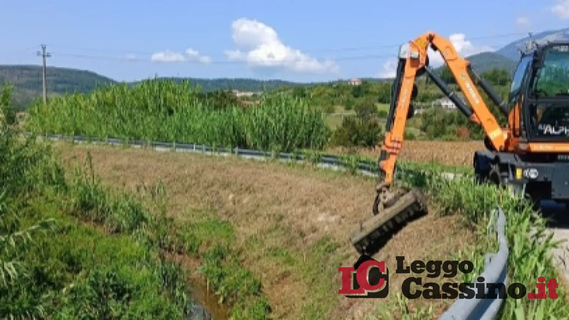 ANBI LAZIO: Il Consorzio di Bonifica Conca di Sora continua le attività programmate