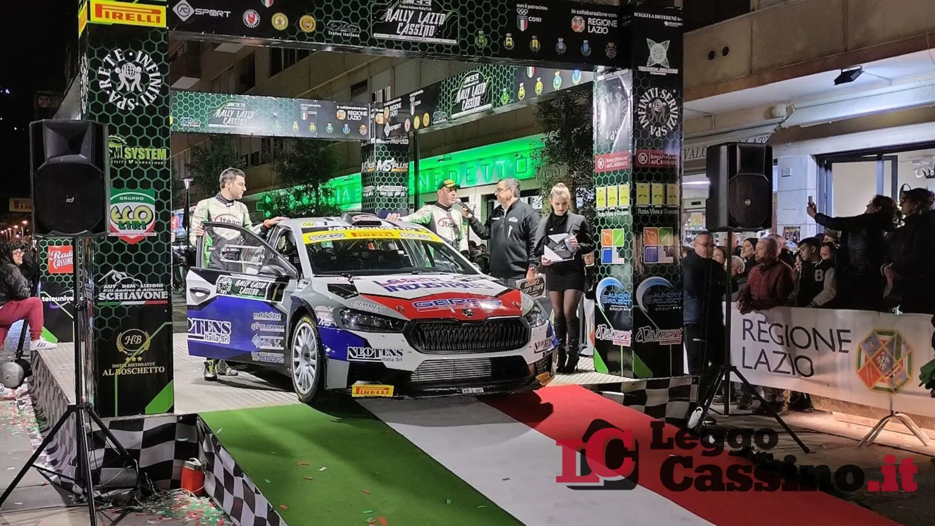 Cassino, tutto pronto per il Rally del Lazio: oltre 100 iscritti per uno spettacolo tricolore