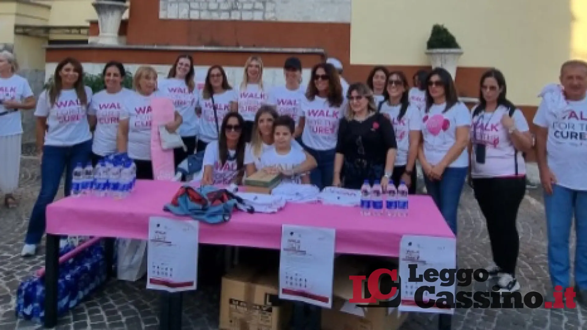 Walk for the Cure – Passeggiata in rosa nel cuore di Sant’Ambrogio sul Garigliano