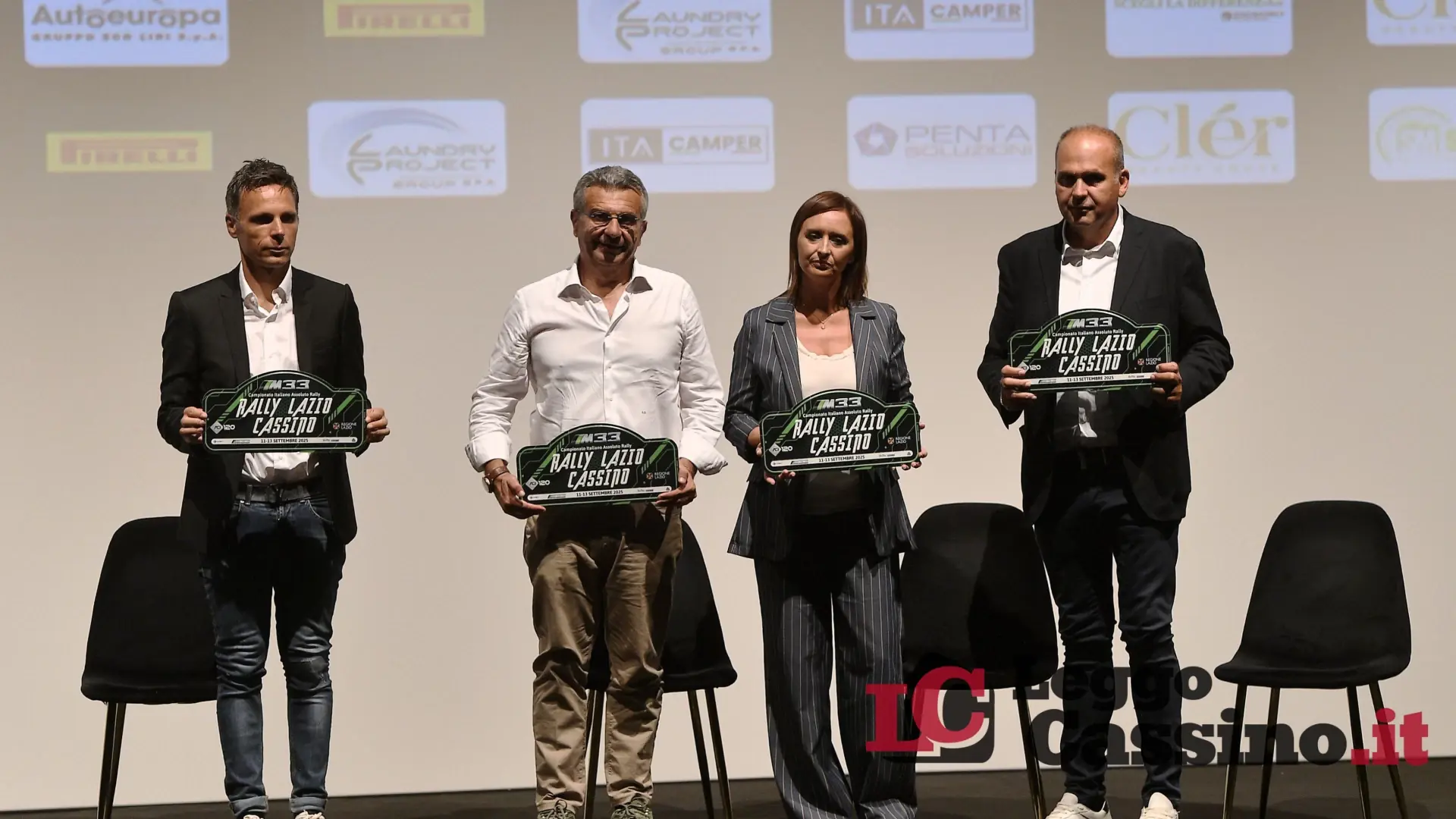 Cassino, presentata al Teatro Manzoni  l’edizione 2025 del Rally del Lazio