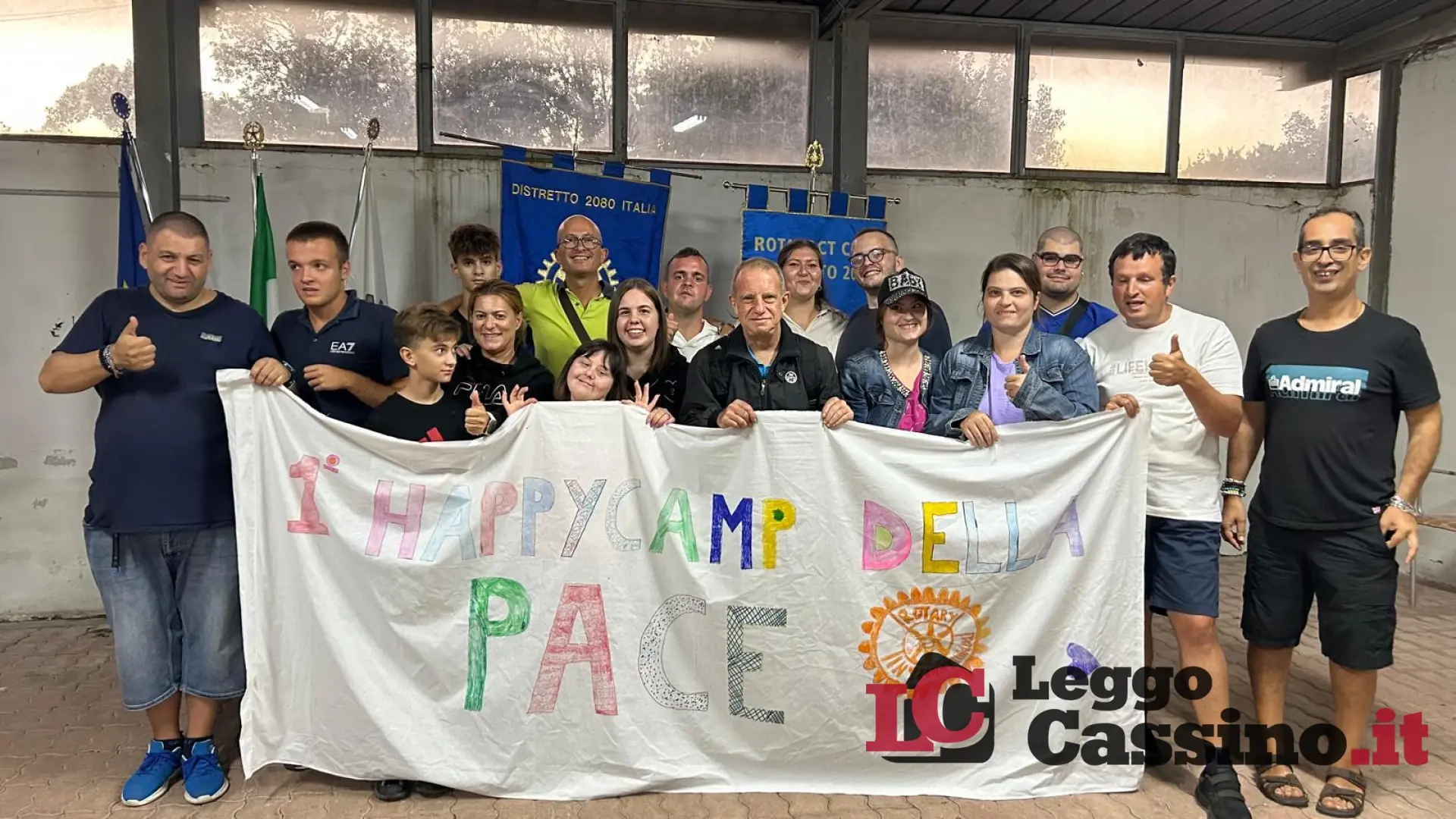 Cassino, il cuore del Rotary batte per la Pace: emozioni e amicizia al 1° HappyCamp
