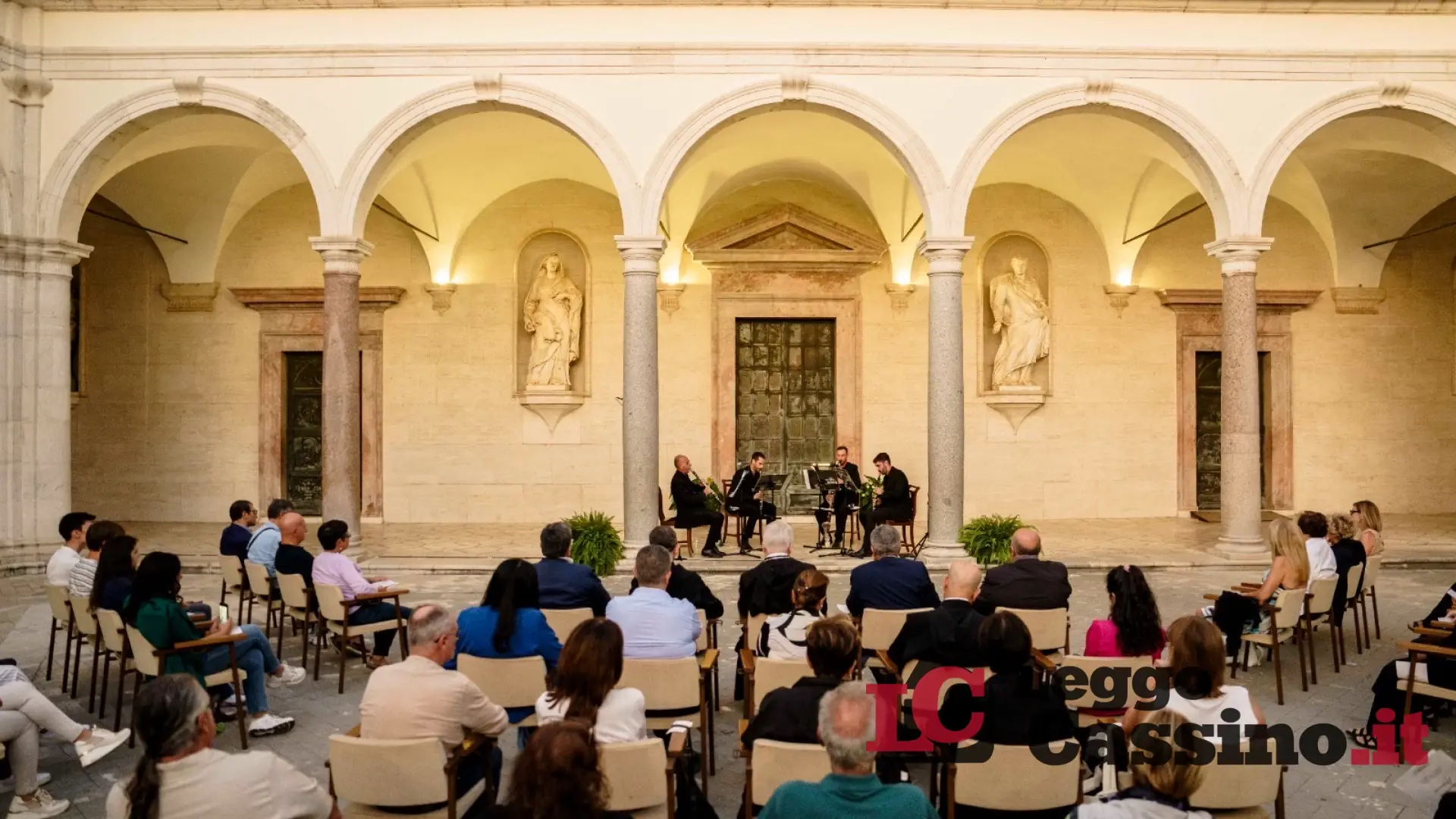 Il Quartetto Anèmone incanta l’Abbazia di Montecassino