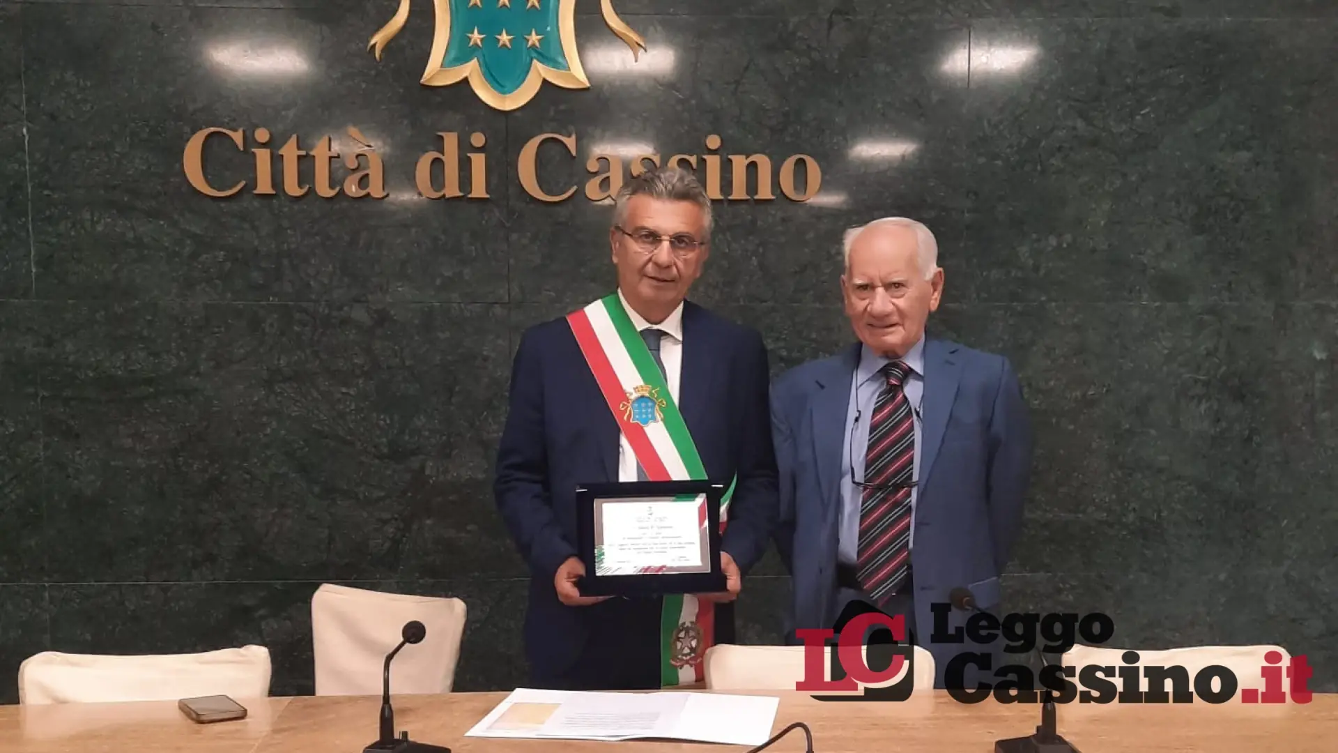 Le mani d'oro di Cassino: un premio all'orologiaio Mario D'Aguanno